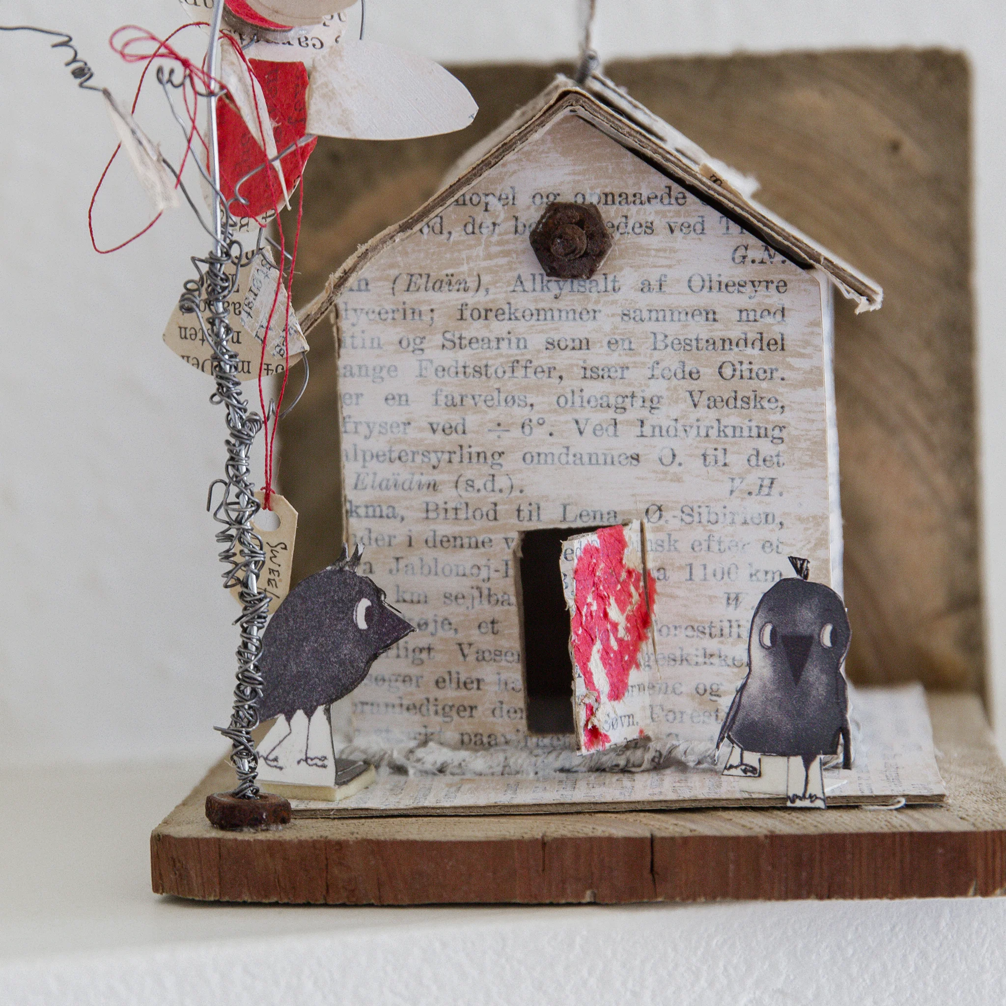 RETIRED - Hutch Studio - Paws and Caws Collage Collection | Hello Suite Heart - Image 4