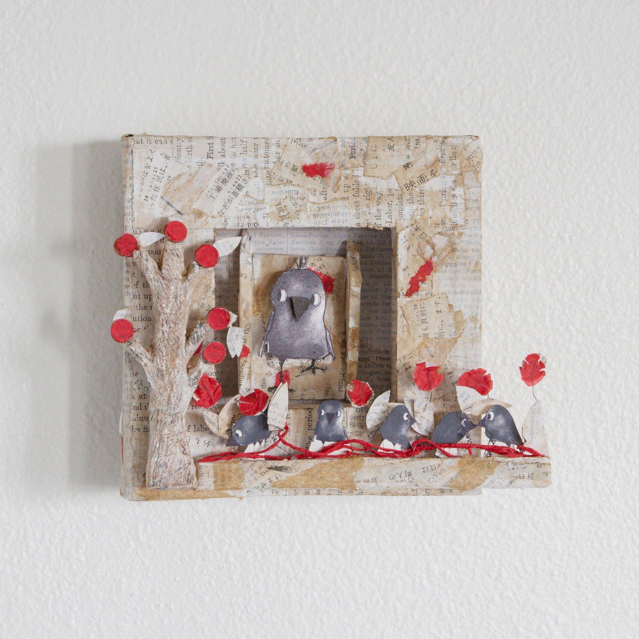 RETIRED - Hutch Studio - Paws and Caws Collage Collection | Murder Get Together