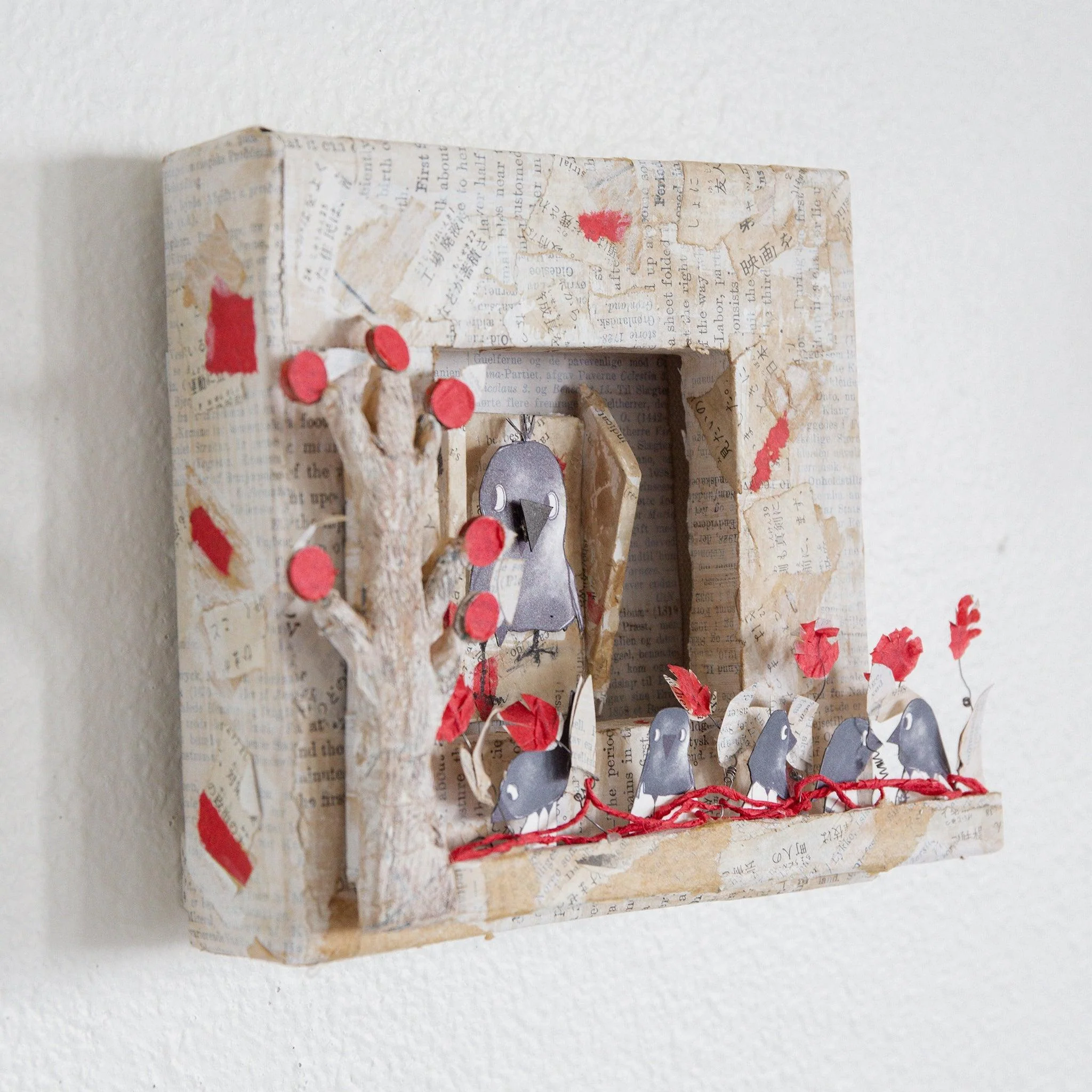 RETIRED - Hutch Studio - Paws and Caws Collage Collection | Murder Get Together - Image 5