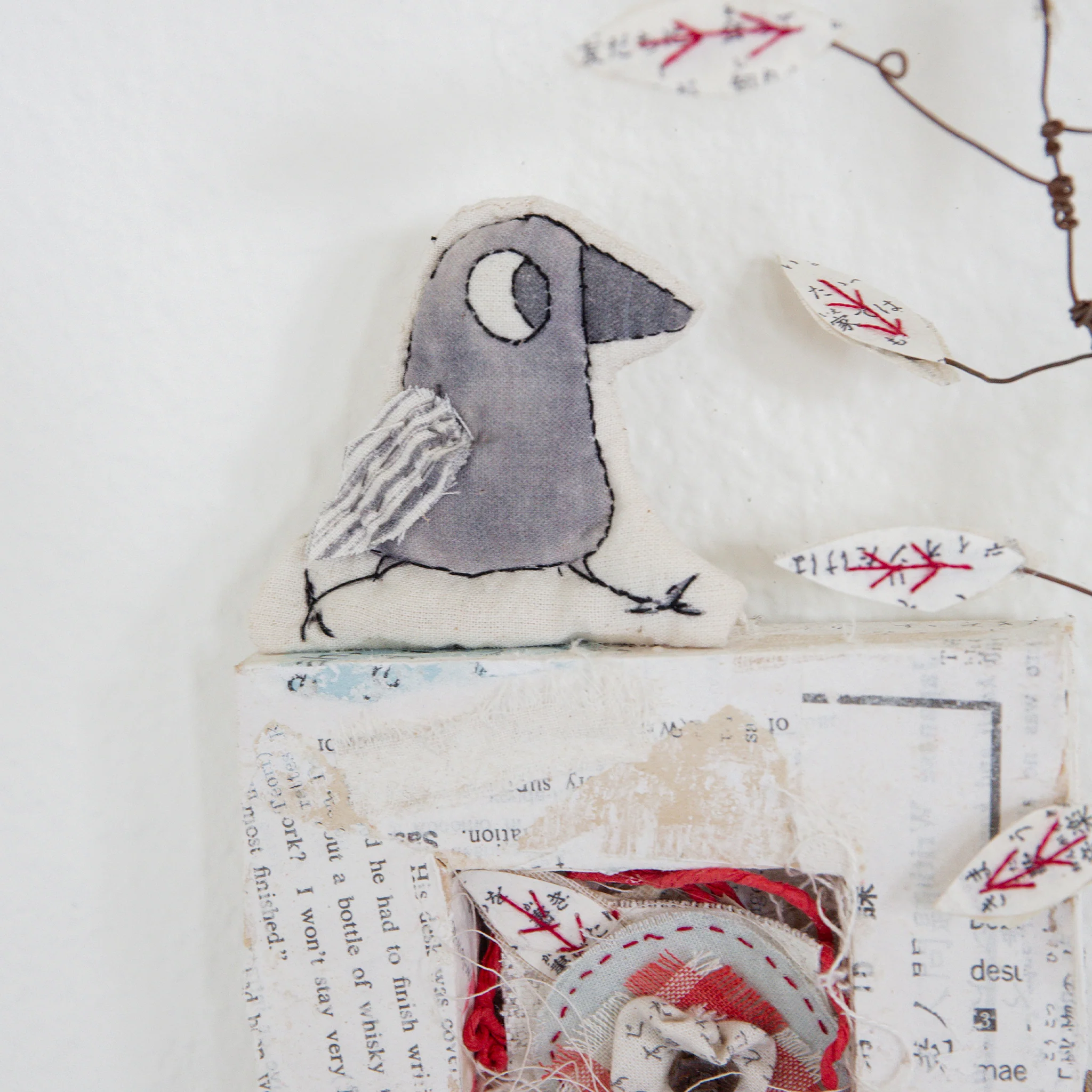 RETIRED - Hutch Studio - Paws and Caws Collage Collection | Wired Up - Image 2