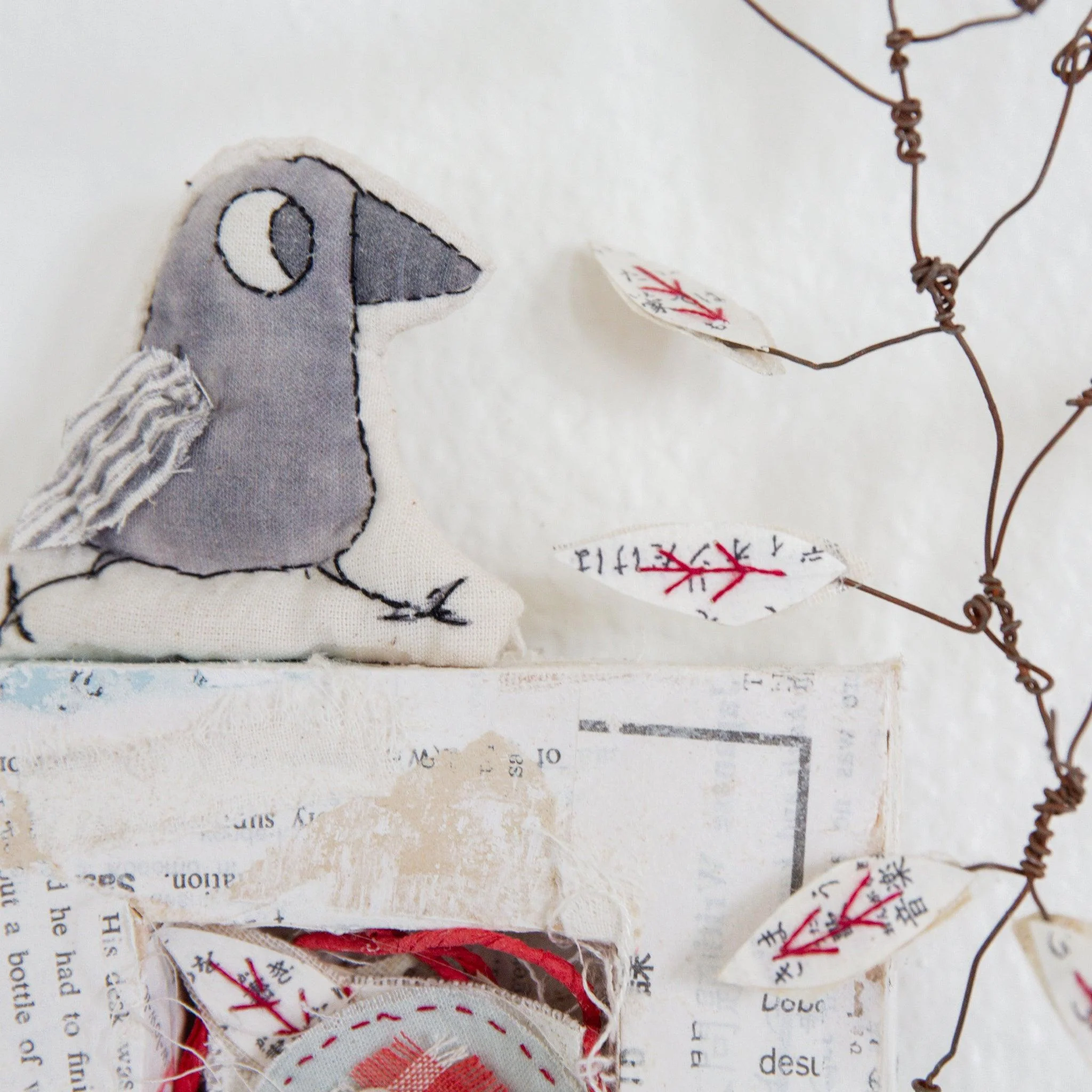 RETIRED - Hutch Studio - Paws and Caws Collage Collection | Wired Up - Image 4