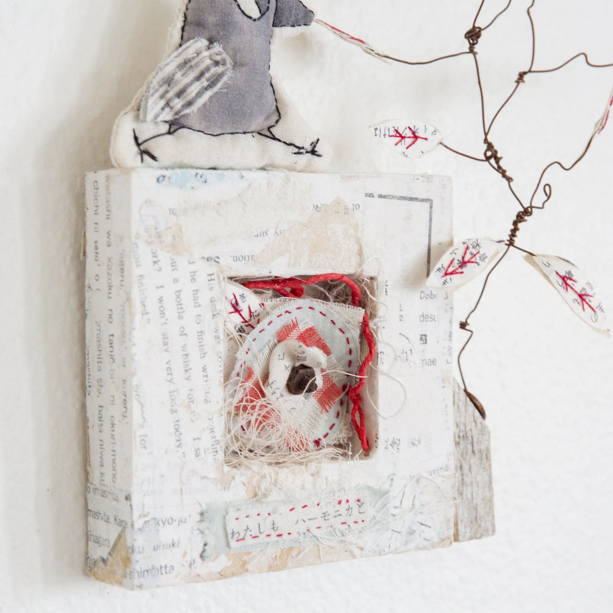 RETIRED - Hutch Studio - Paws and Caws Collage Collection | Wired Up - Image 5