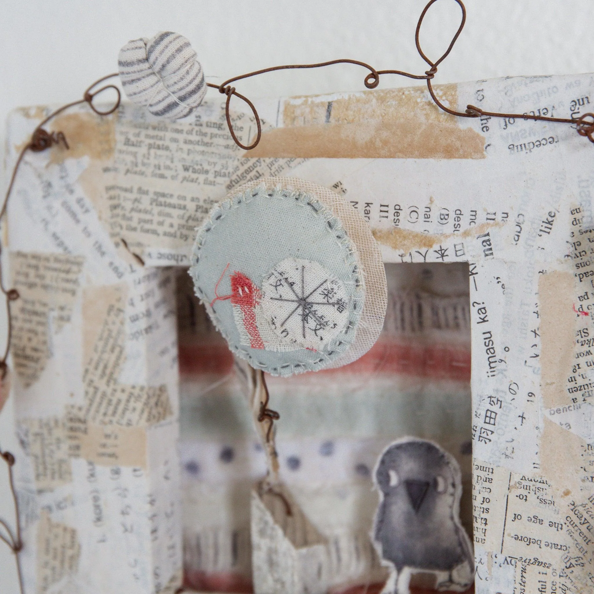 RETIRED - Hutch Studio - Paws and Caws Collage Collection | Wired Up - Image 2