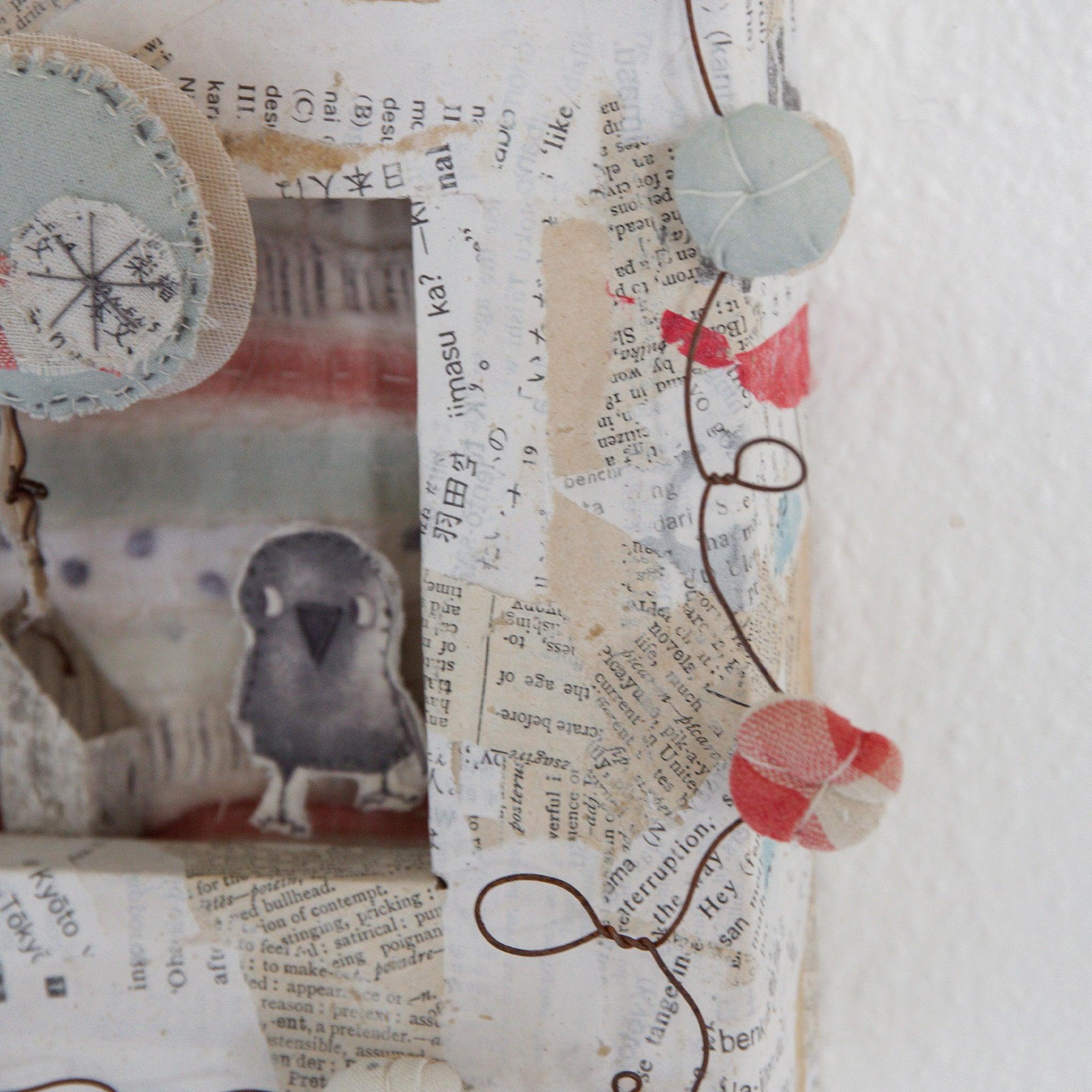 RETIRED - Hutch Studio - Paws and Caws Collage Collection | Wired Up - Image 3