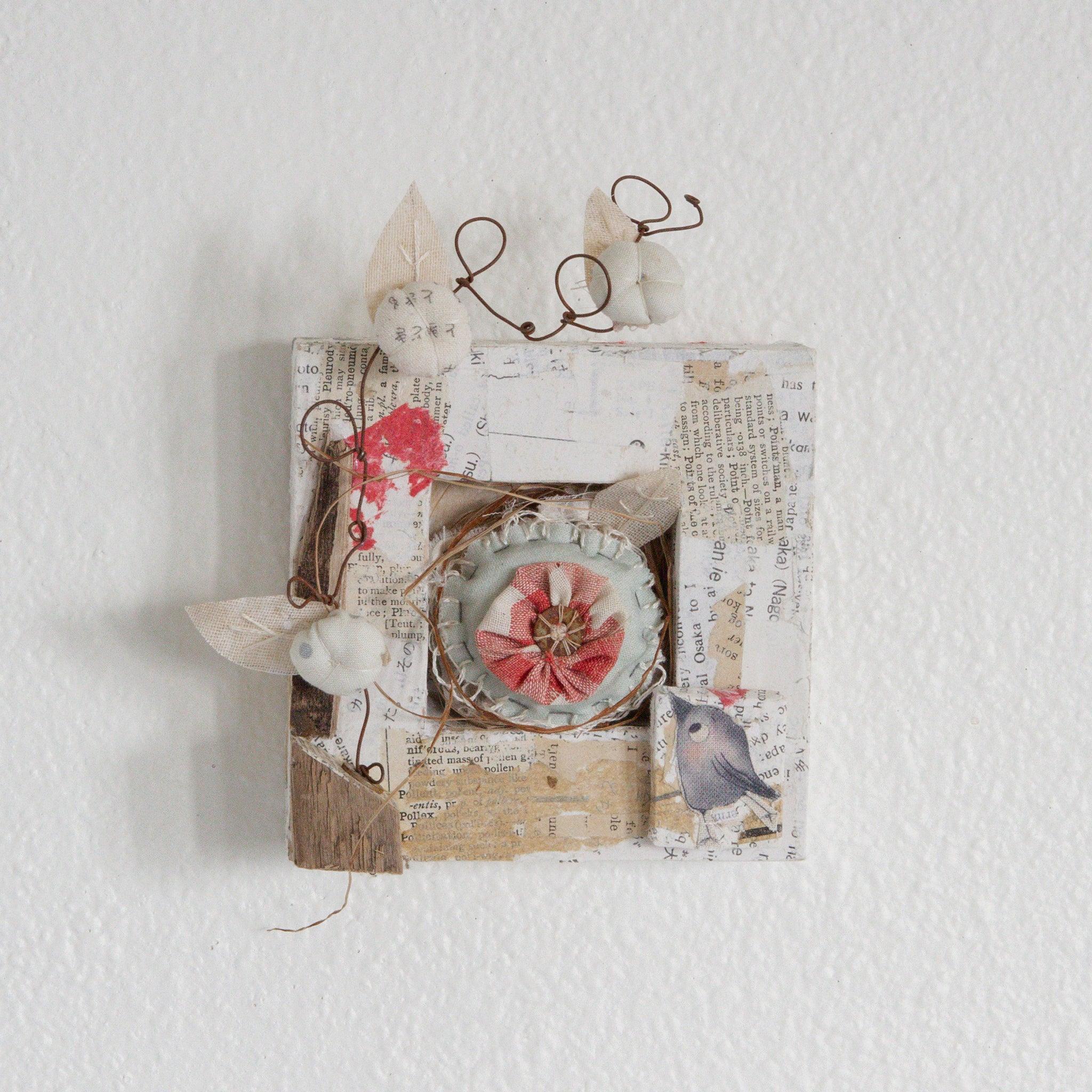 RETIRED - Hutch Studio - Paws and Caws Collage Collection | Yo-Yo Crow