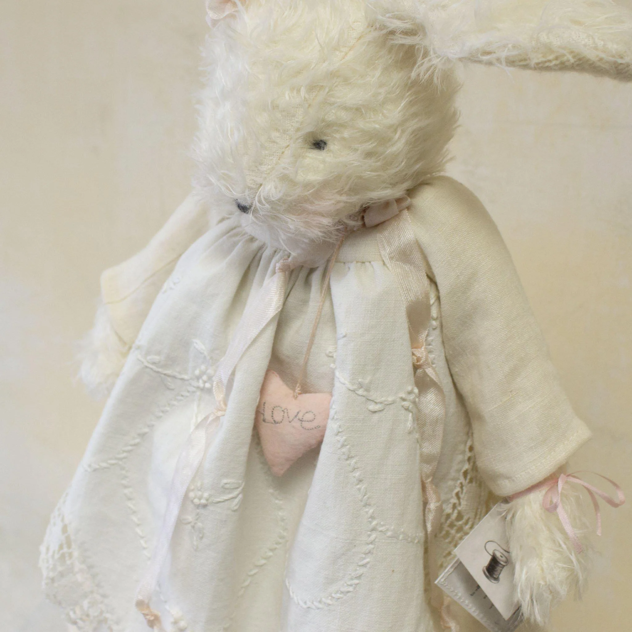 RETIRED - Hutch Studio - Proper Miss Prim - One Of A Kind Bunny - Image 2