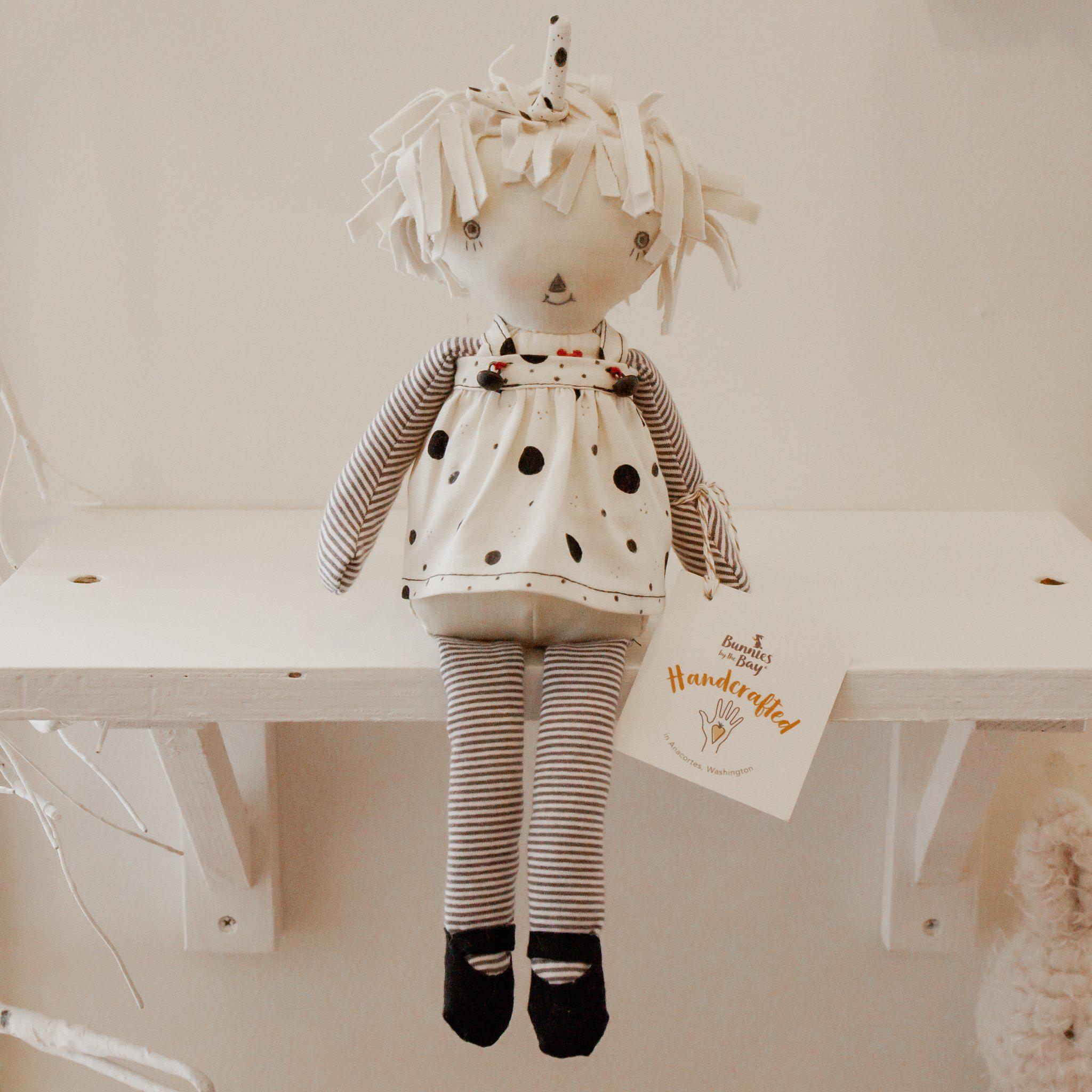 RETIRED - Hutch Studio - Raggedy Boo 1 - One of a Kind Rag Doll