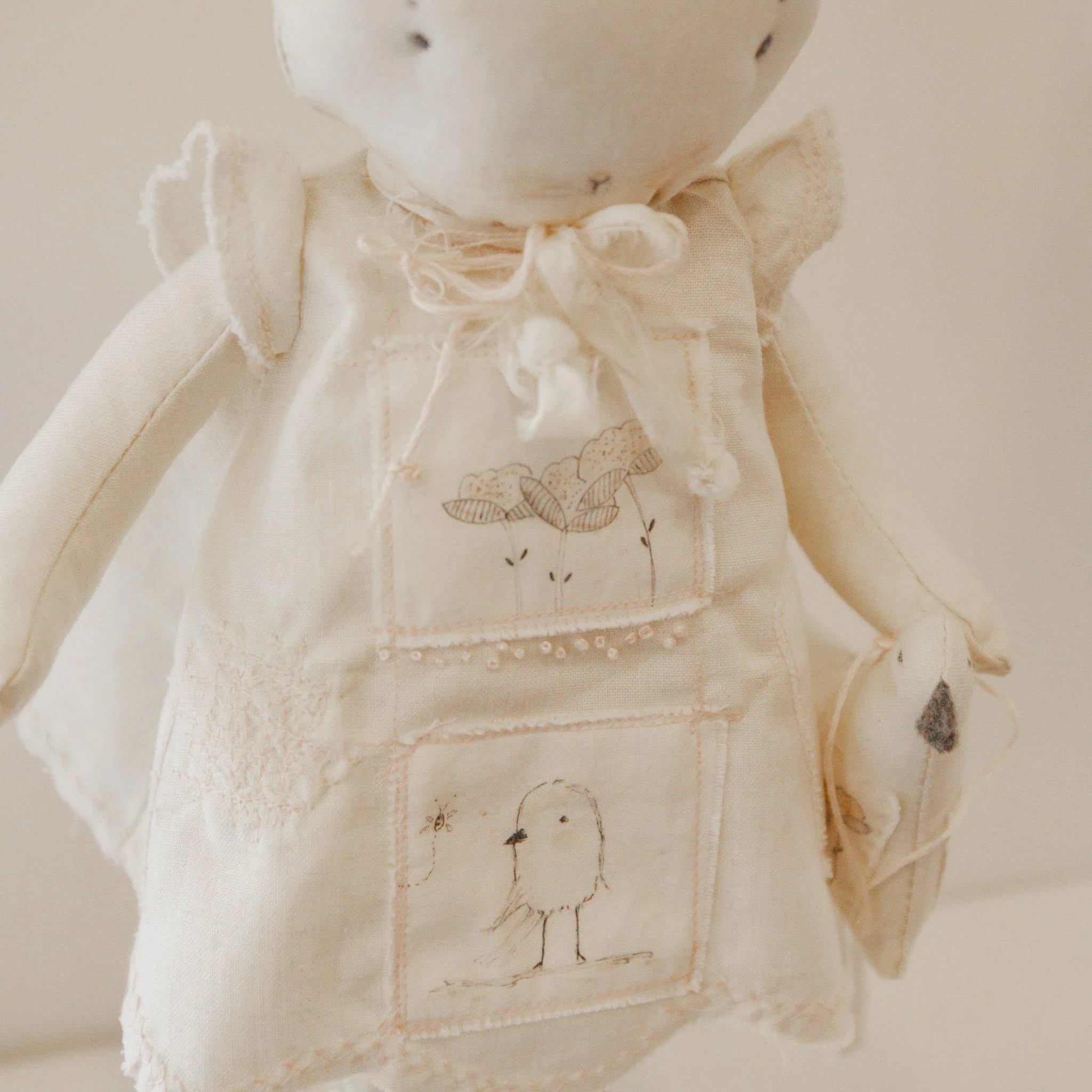 RETIRED - Hutch Studio - Sallie Annie 1 - One of a Kind Bunny - Image 4