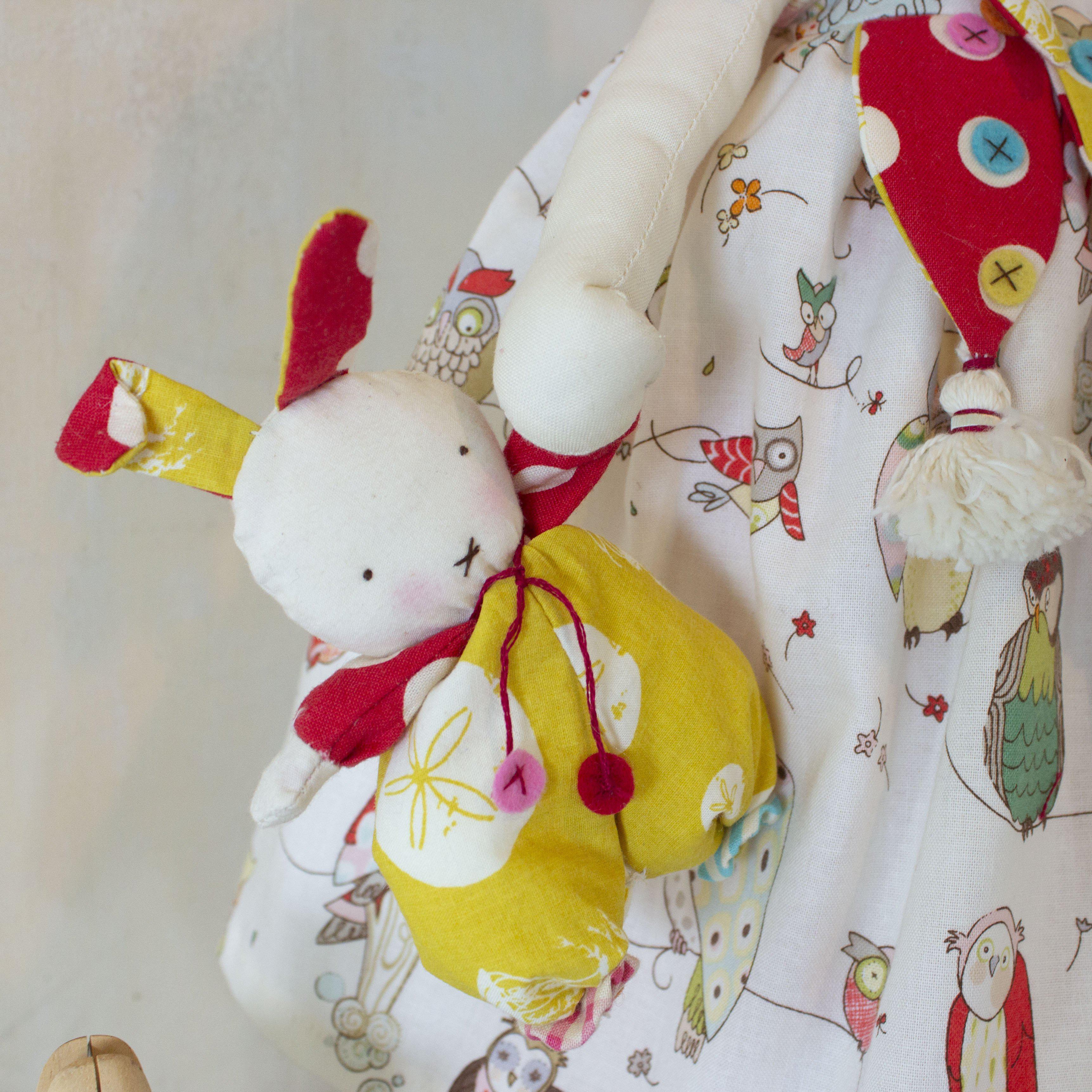 RETIRED - Hutch Studio -Tessie and Bundoll - Make and Mend One of a Kind Doll - Image 3