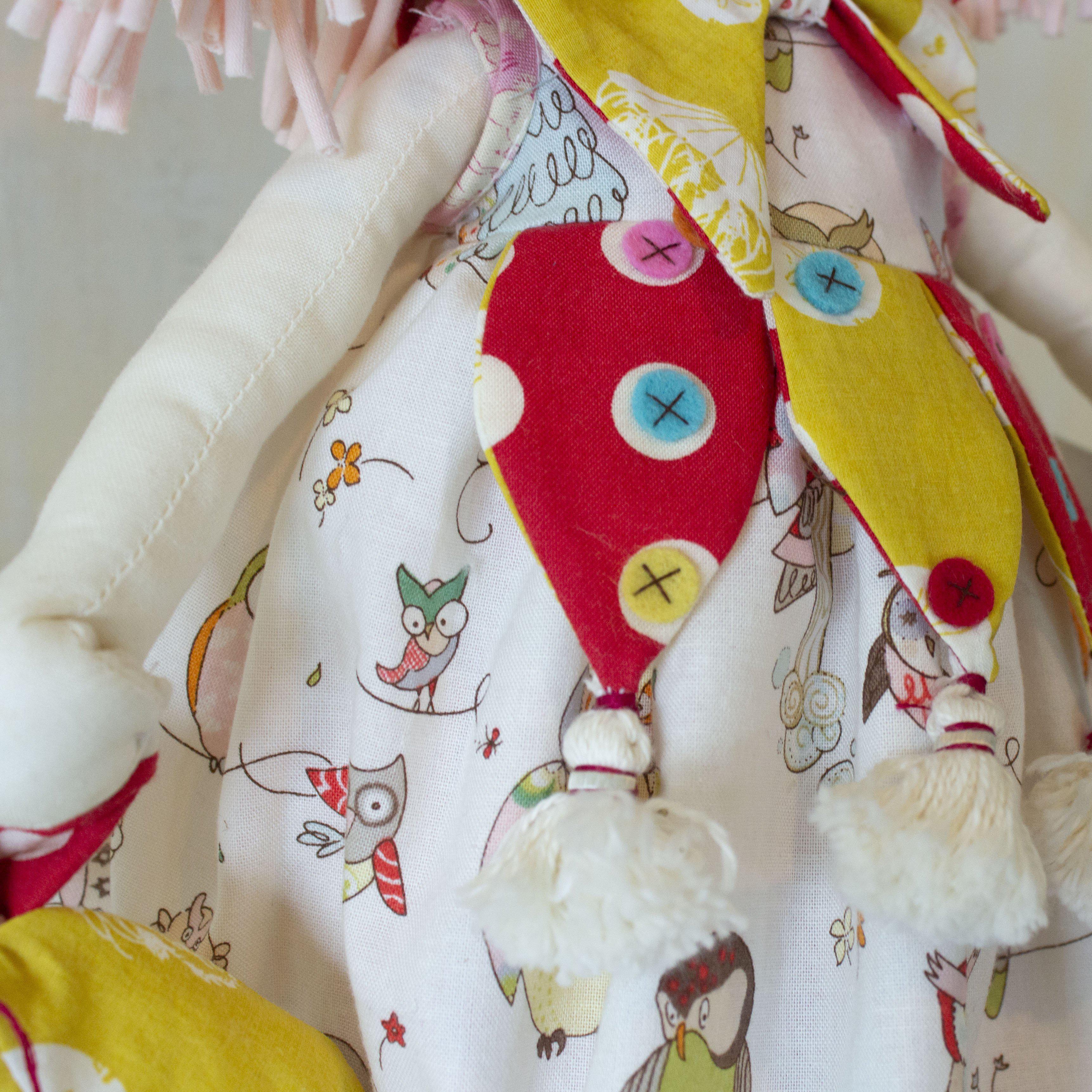 RETIRED - Hutch Studio -Tessie and Bundoll - Make and Mend One of a Kind Doll - Image 4