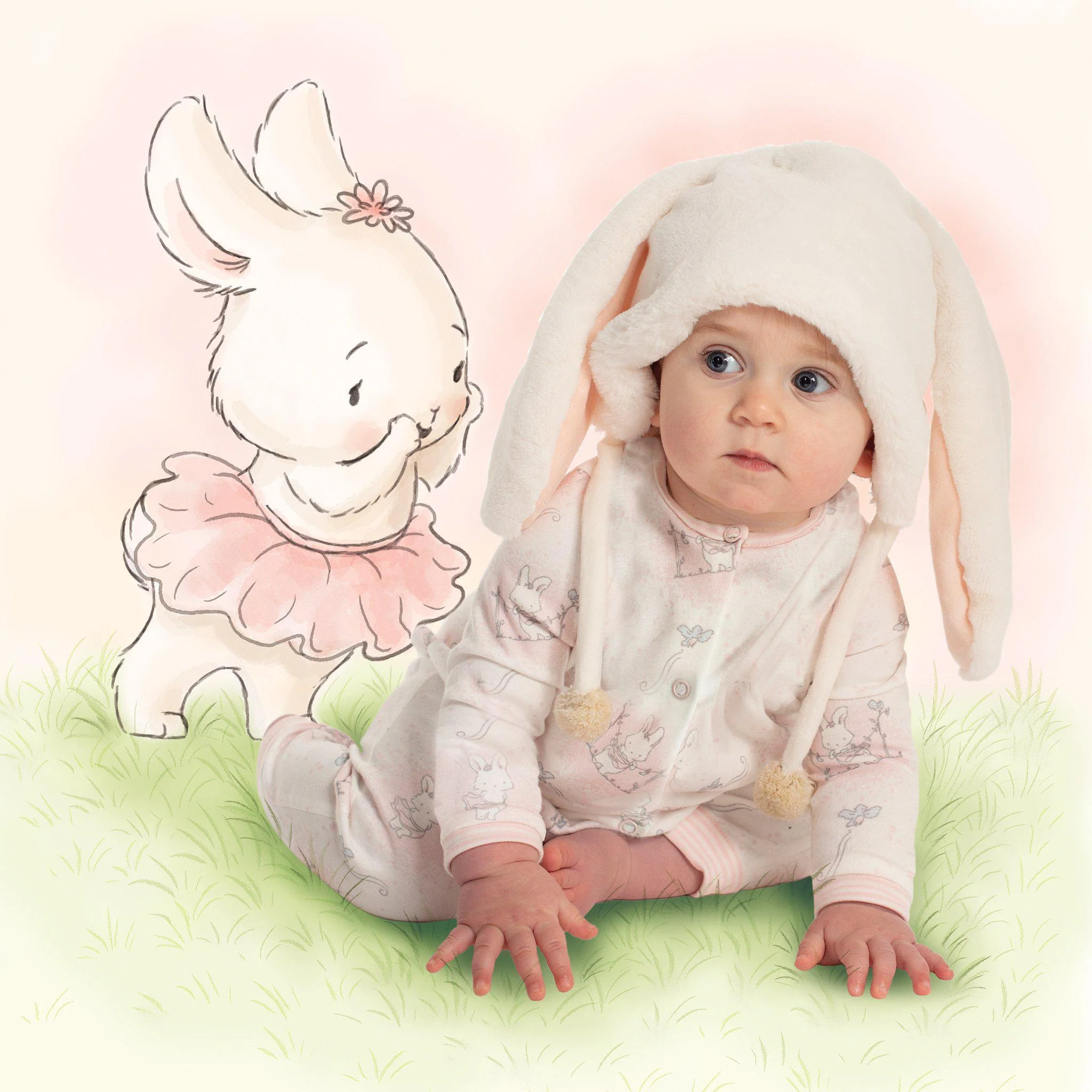 RETIRED - "Just Like Blossom Bunny" Gift Set - Image 2