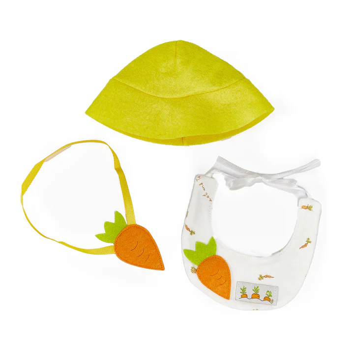 RETIRED - Kiddo's Closet Carrot Outfit Set - Yellow
