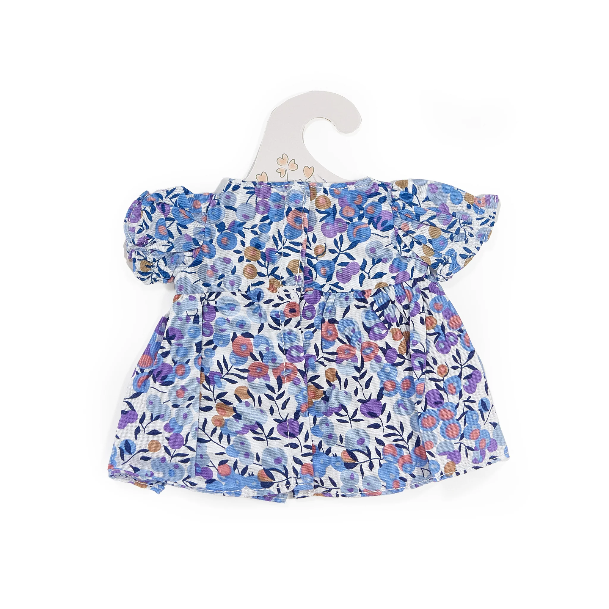 RETIRED - Kiddo's Closet Floral Dress - Blue & Purple - Image 3