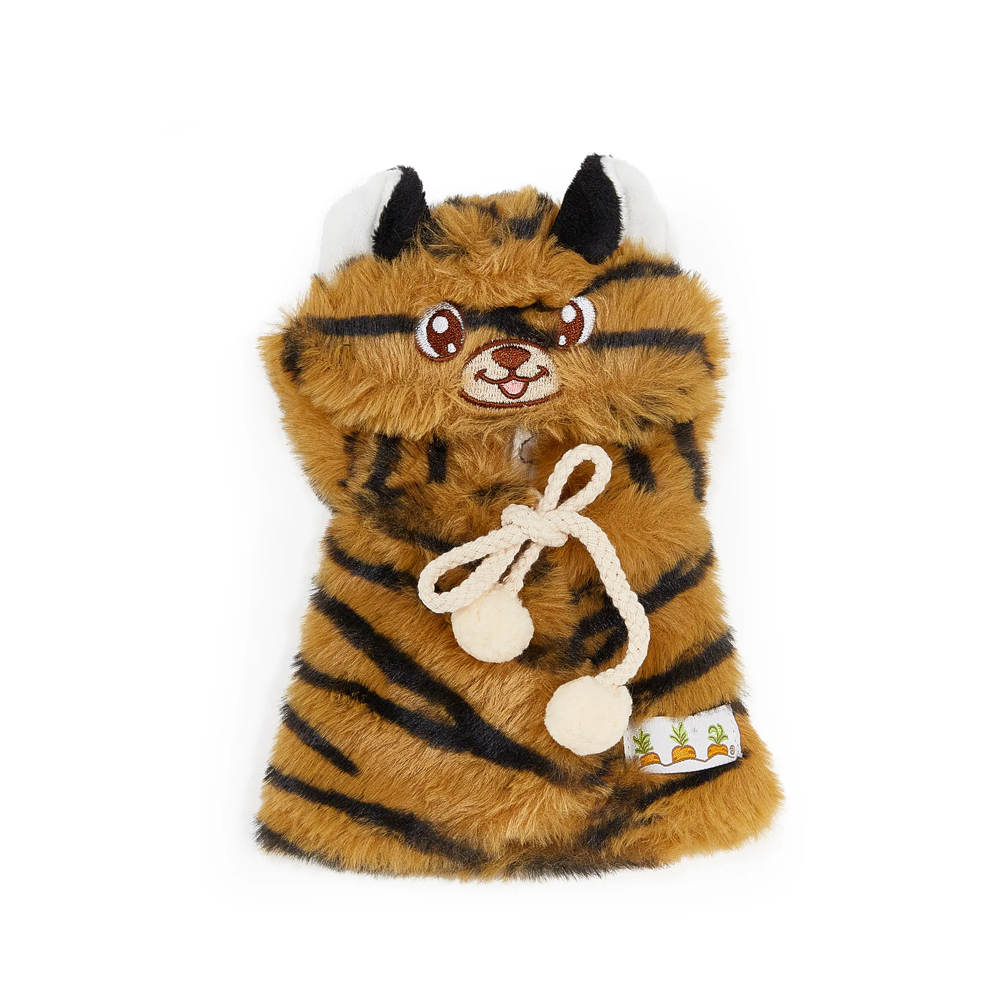 RETIRED - Kiddo's Closet Tiger Cape - Cream