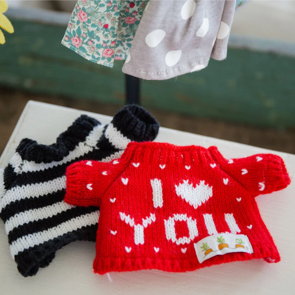 RETIRED - Kiddo's Closet 'I Love You' Sweater - Red - Image 5