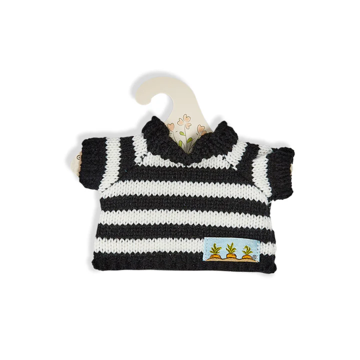 RETIRED - Kiddo's Closet Striped Sweater - Black & White