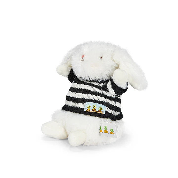RETIRED - Kiddo's Closet Striped Sweater - Black & White - Image 3