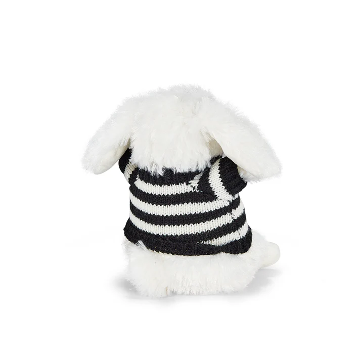 RETIRED - Kiddo's Closet Striped Sweater - Black & White - Image 4
