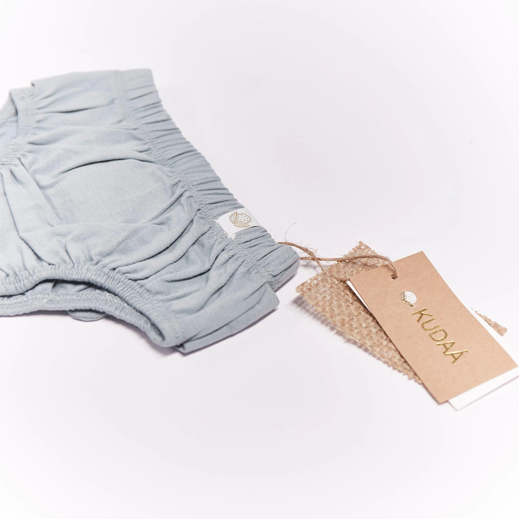 RETIRED - Organic Bow-Tu-Ful Panty - Bay Blue - Image 3