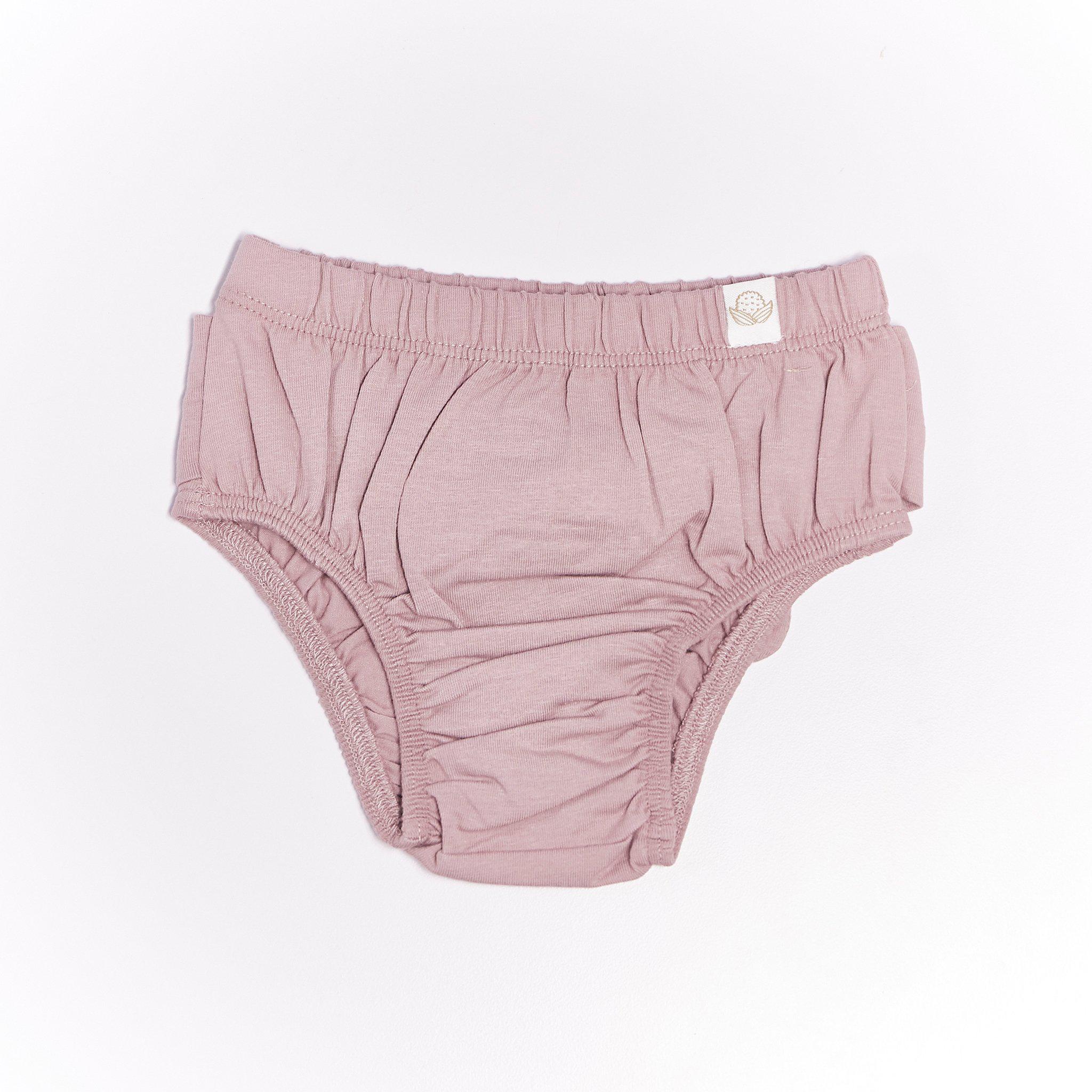 RETIRED - Organic Bow-Tu-Ful Panty - Wood Rose - Image 3