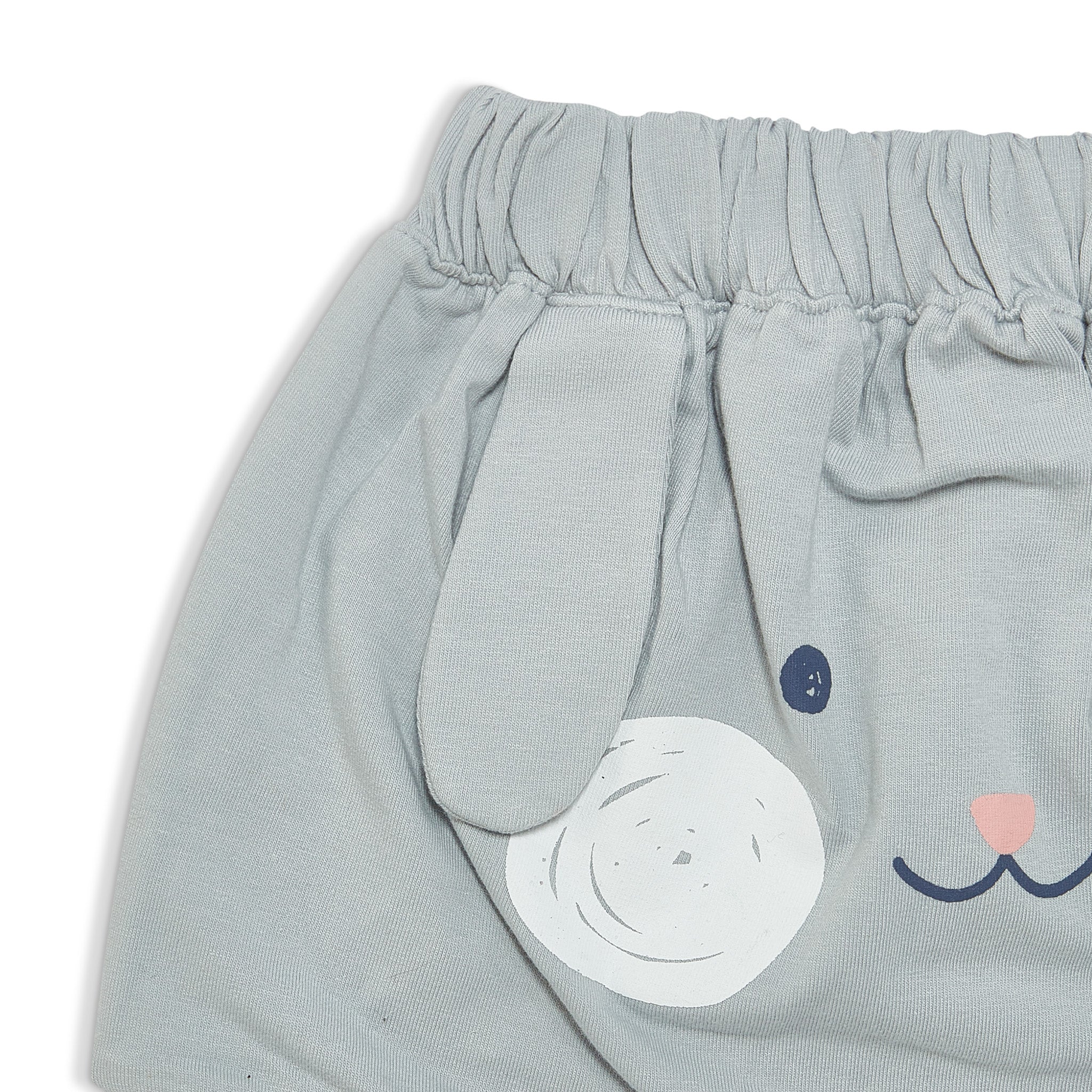 RETIRED - Organic Bunny Bloomers - Pearl Blue - Image 4