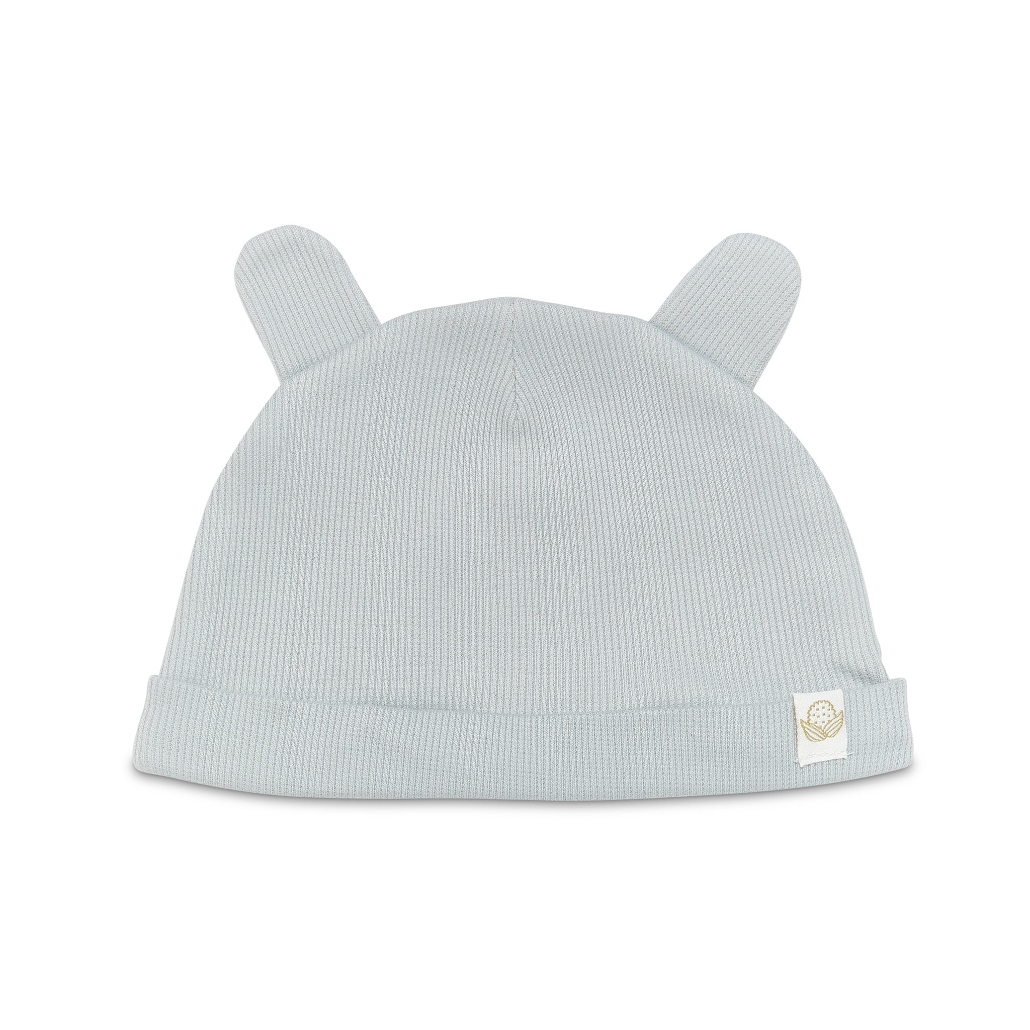 RETIRED - Organic Bunny Ears Cap - Pearl Blue