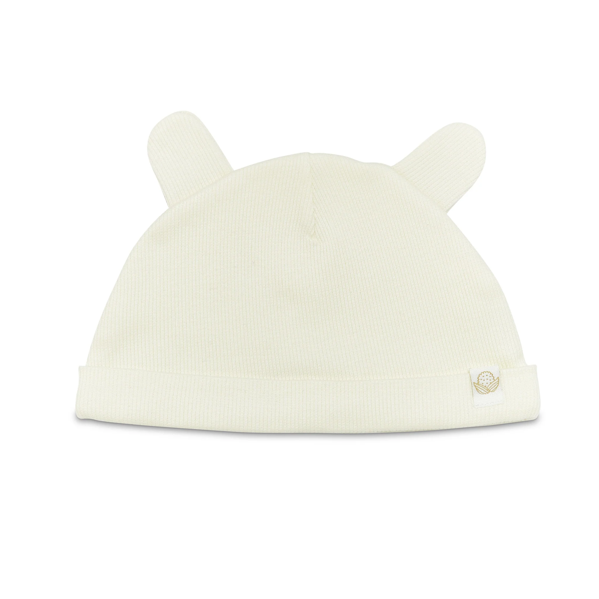 RETIRED - Organic Bunny Ears Cap - Sugar Cookie