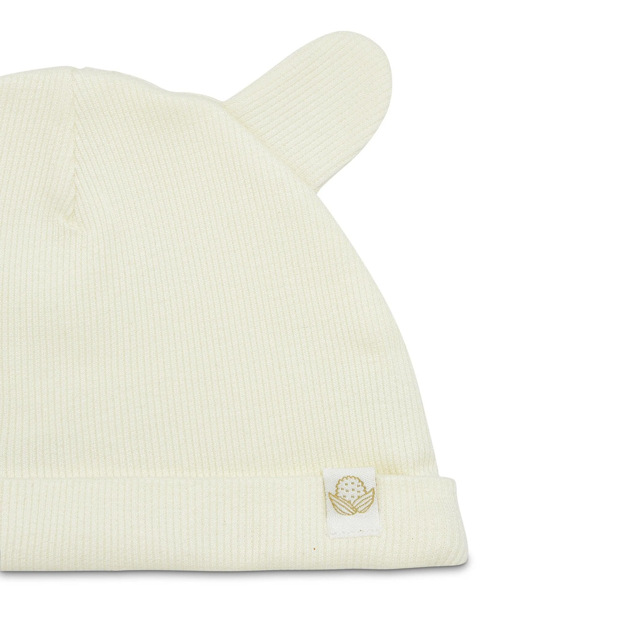 RETIRED - Organic Bunny Ears Cap - Sugar Cookie - Image 4