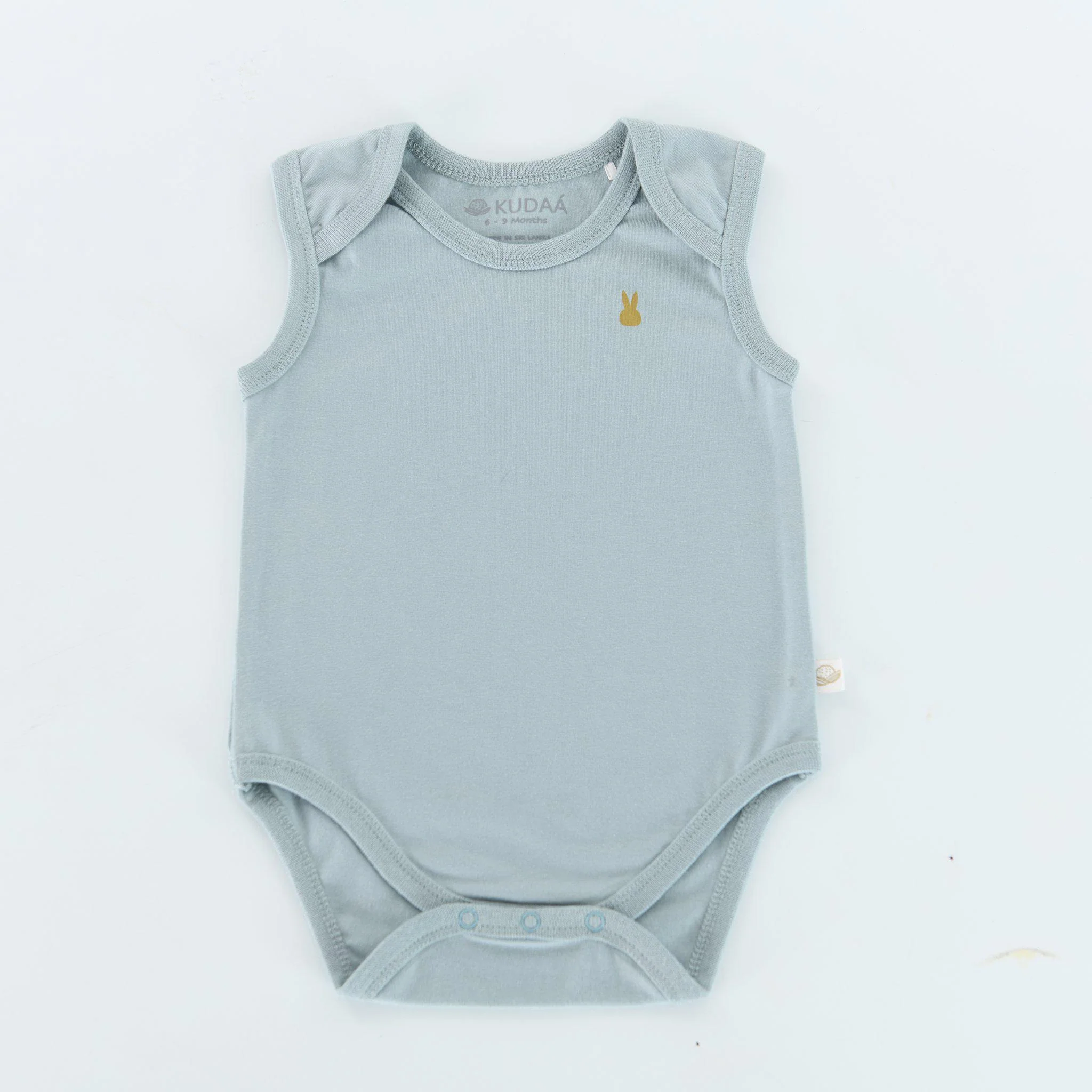 RETIRED - Organic Bunnysuit - Bay Blue