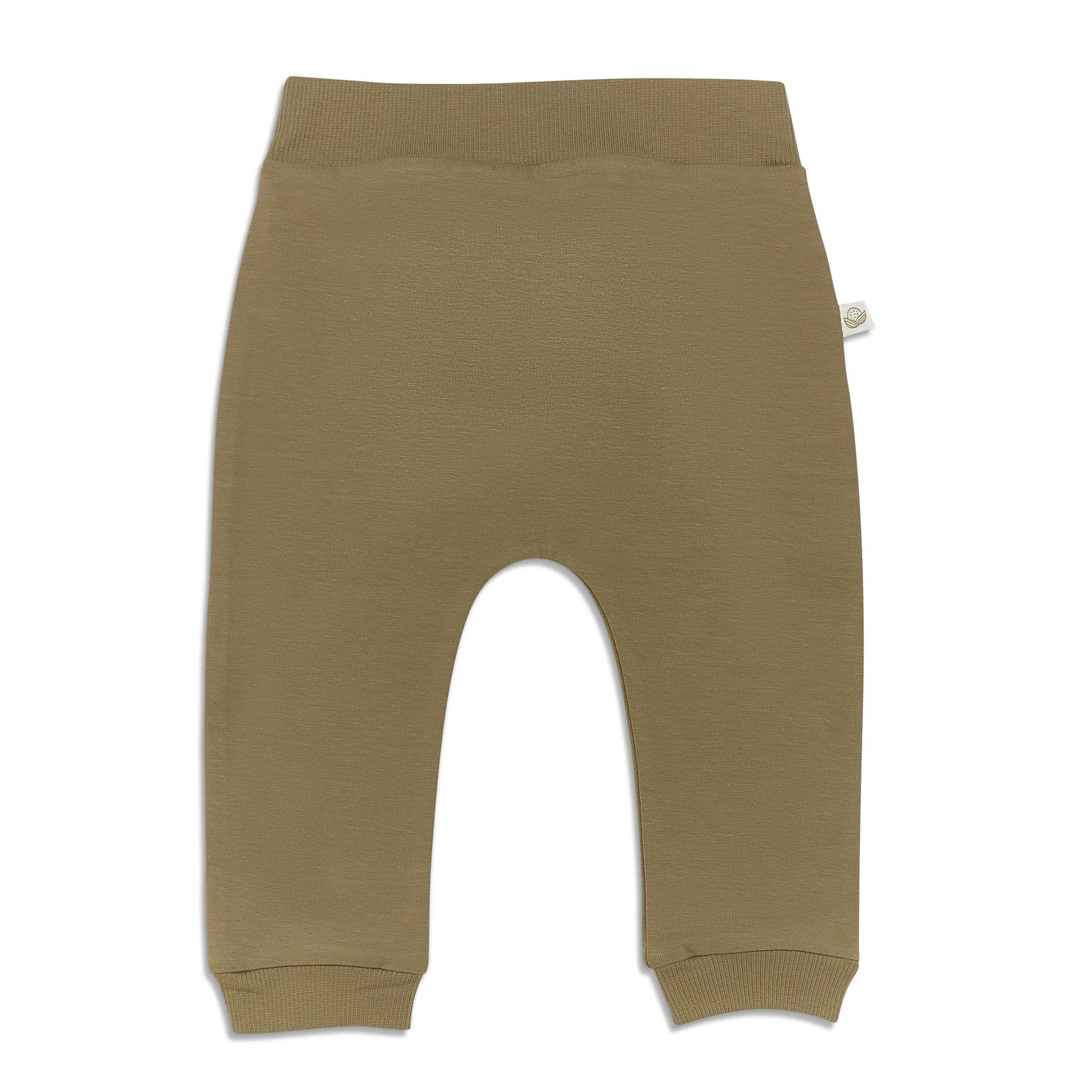 RETIRED - Organic Long Sleeve Bunny Pant Set - Bayleaf - Image 8
