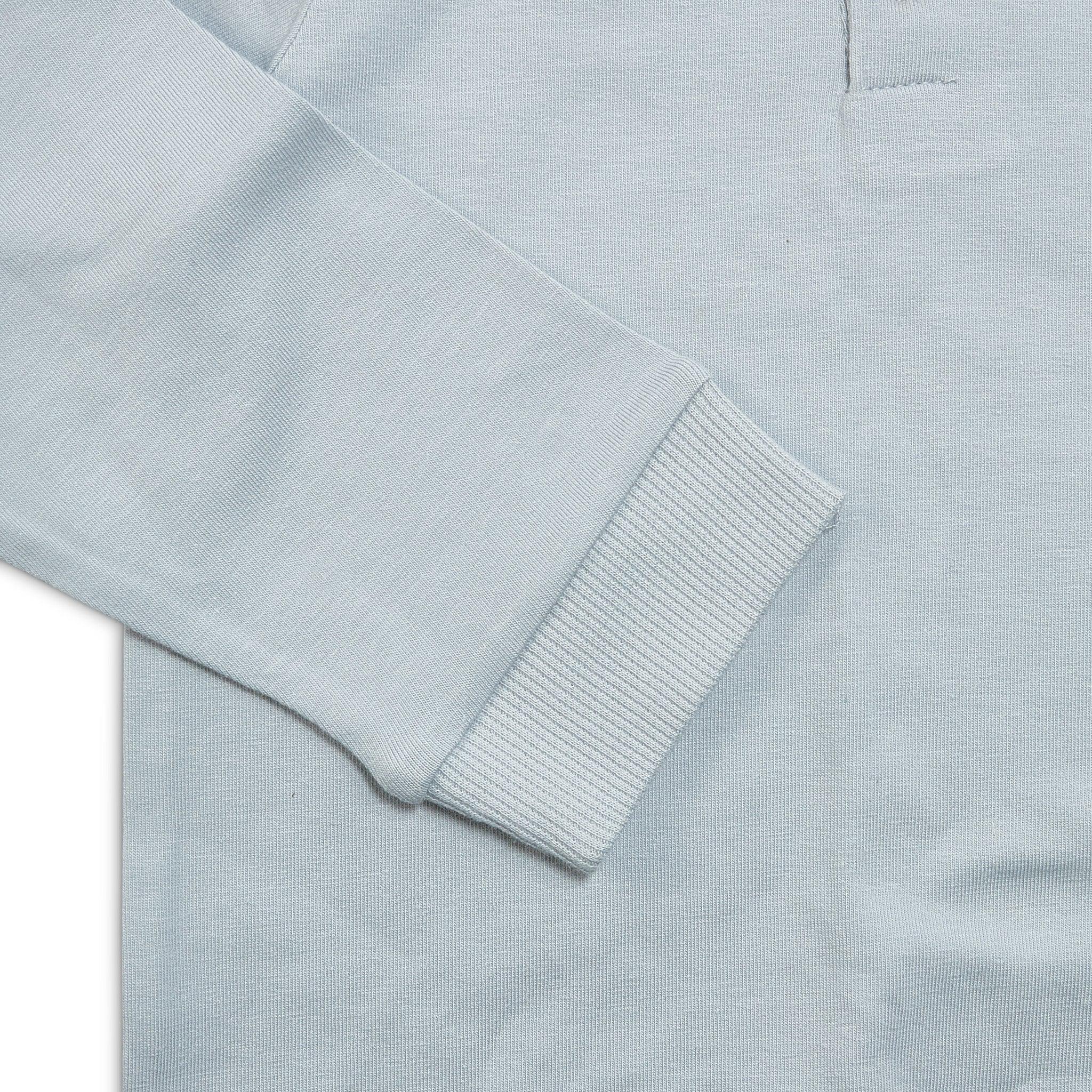 RETIRED - Organic Long Sleeve Bunny Pant Set - Pearl Blue - Image 8