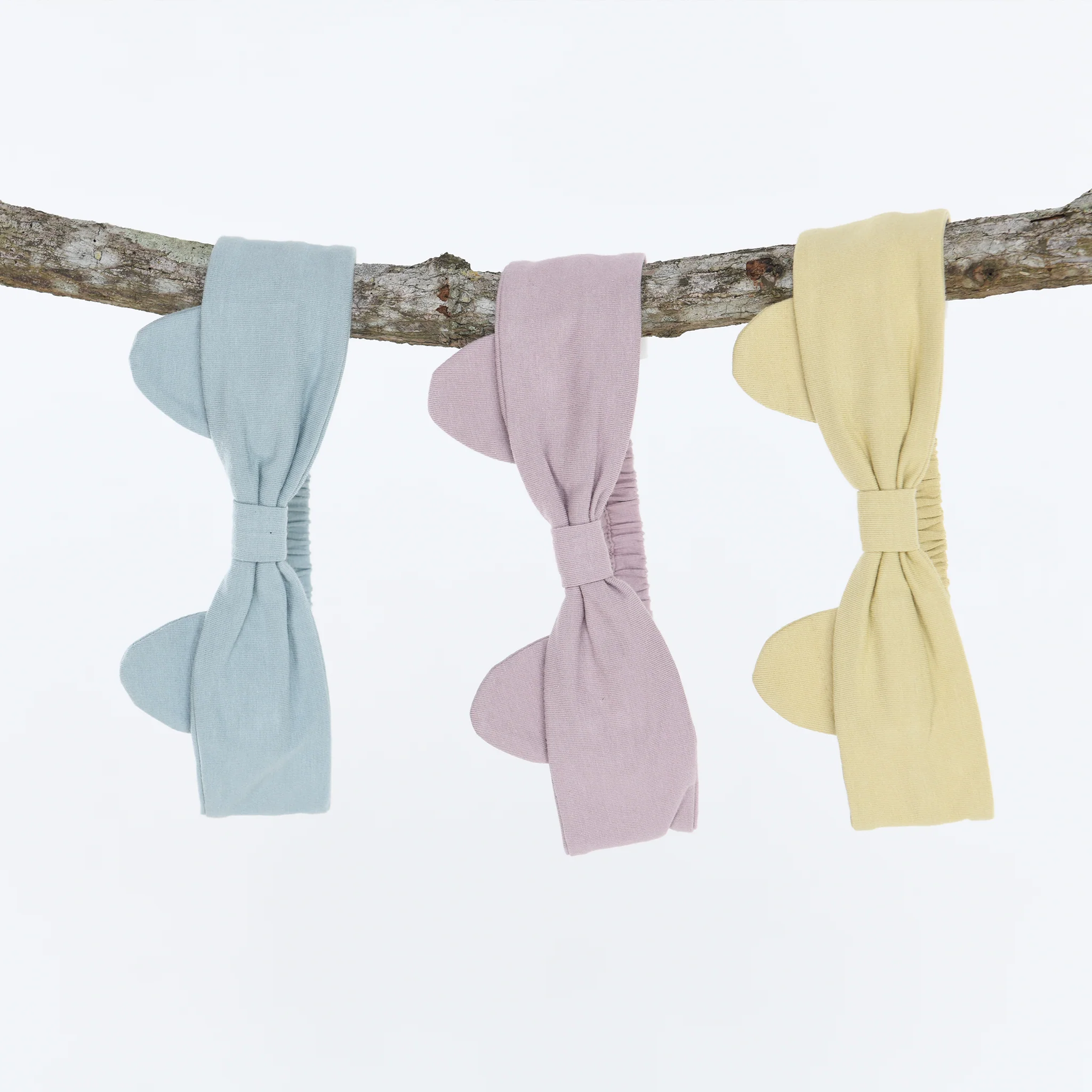 RETIRED - Organic Hair Band With Ears - Bay Blue - Image 2