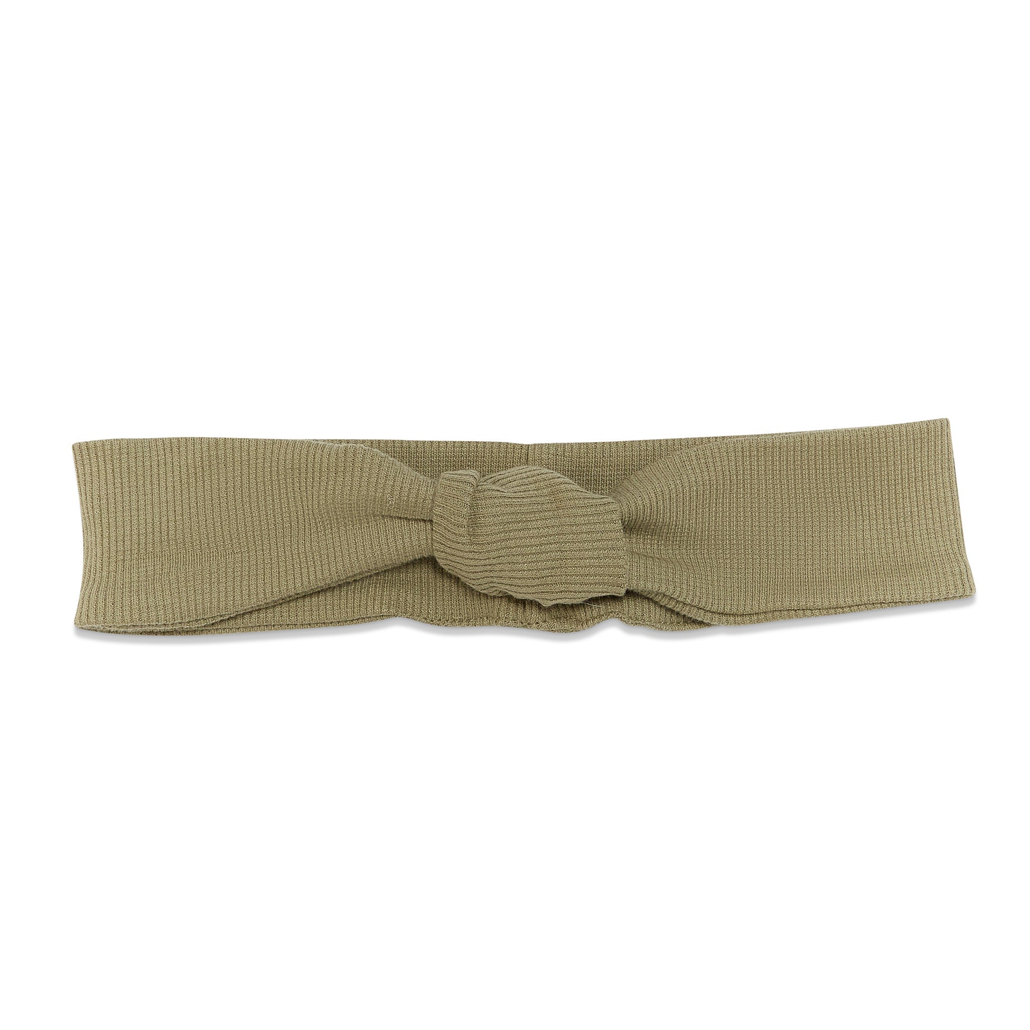 RETIRED - Organic Twist Baby Headband - Bayleaf