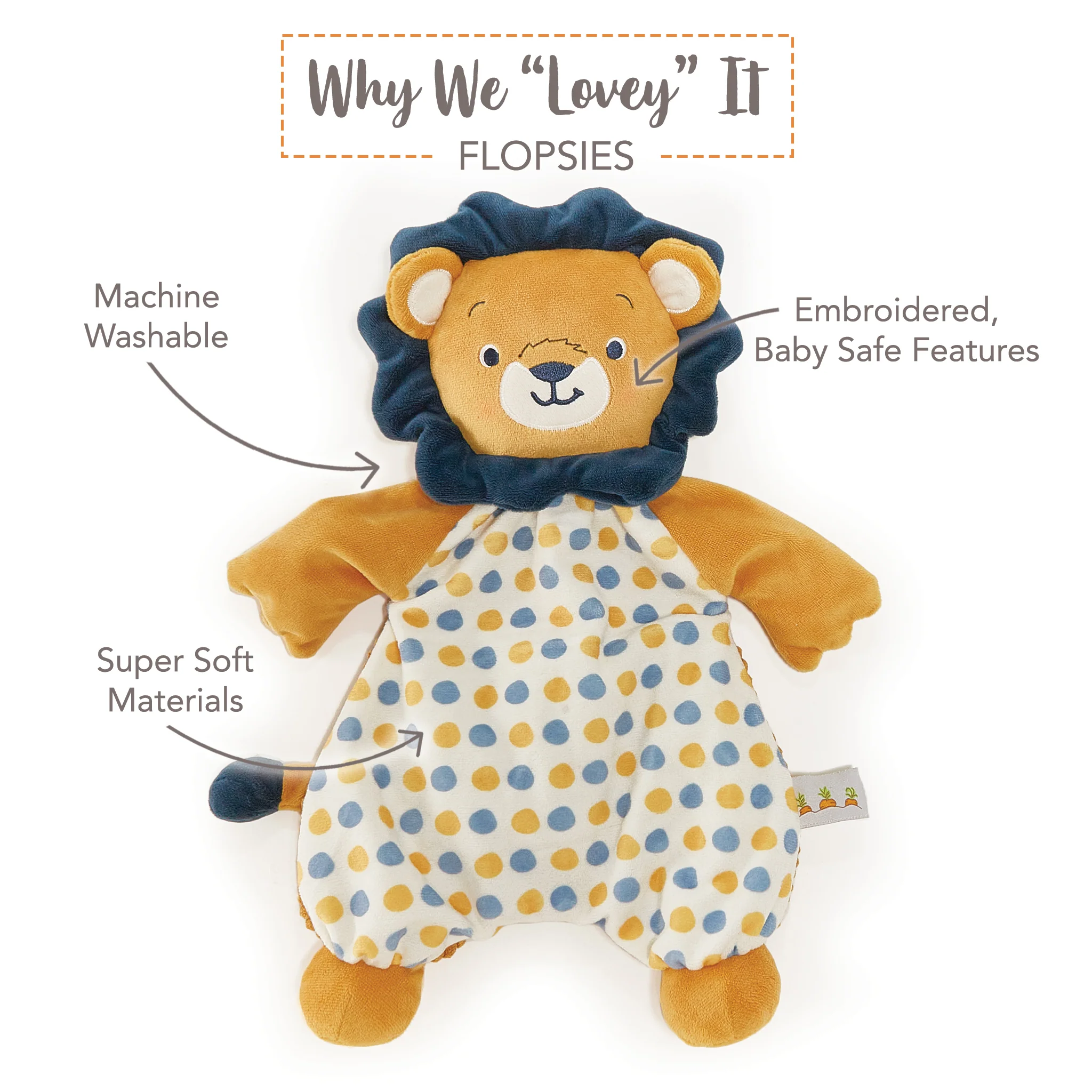 Lenny the Lion Flopsie - Image 4