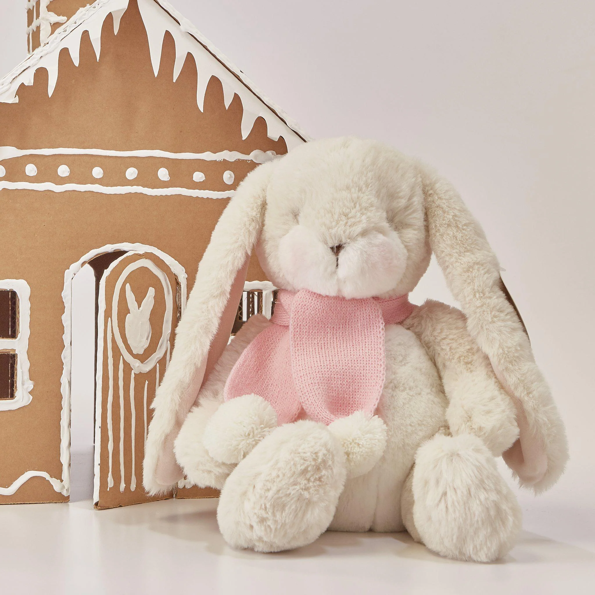 RETIRED - Limited Edition  - Holiday Little Nibble Cream Bunny