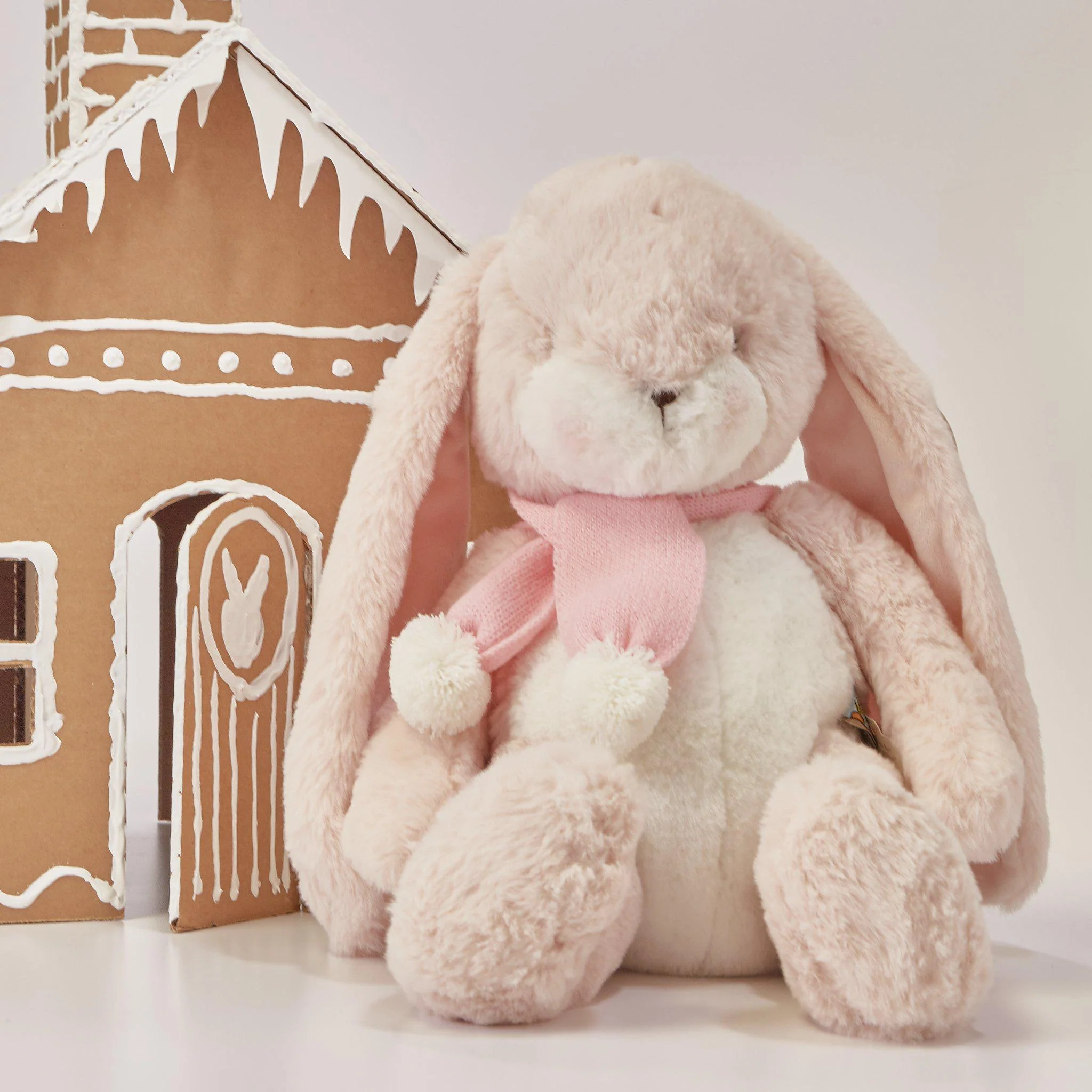 RETIRED - Limited Edition - Holiday Sweet Nibble Pink 16" Bunny
