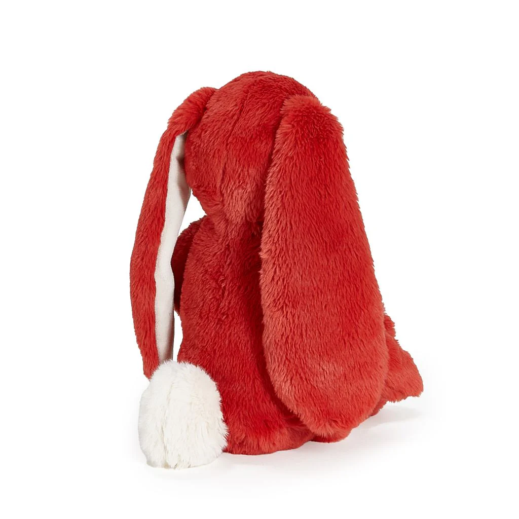 RETIRED - Little 12” Floppy Nibble Bunny - Cranberry - Image 4