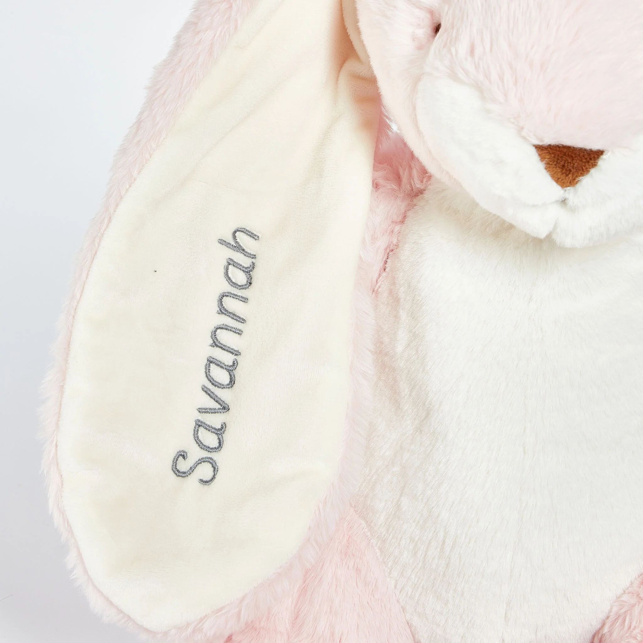 Little 12" Floppy Nibble Bunny - Pink - Image 5