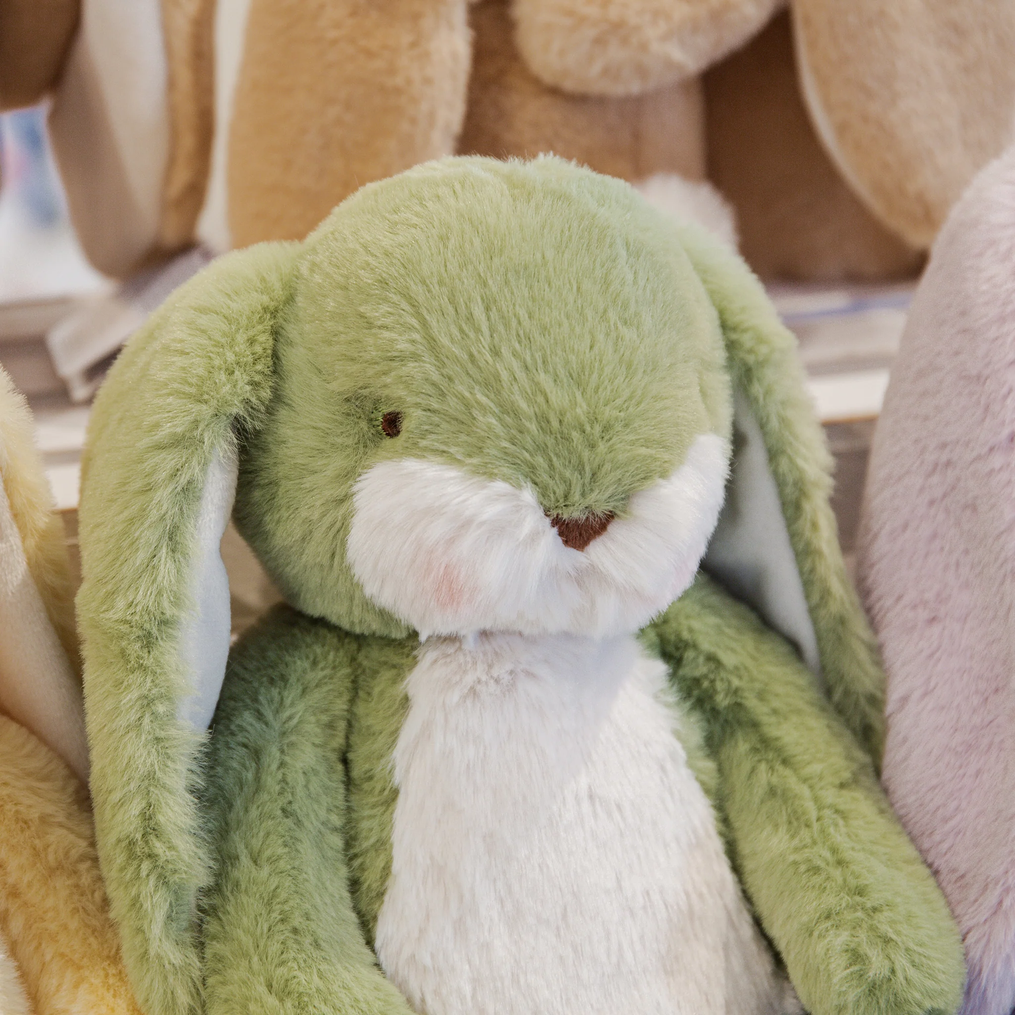 Little 12" Floppy Nibble Bunny – Pistachio - Image 5
