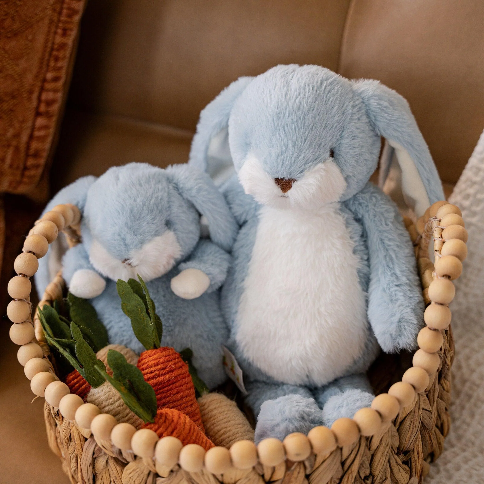 Little Floppy Nibble 12" Bunny- Maui Blue - Image 2