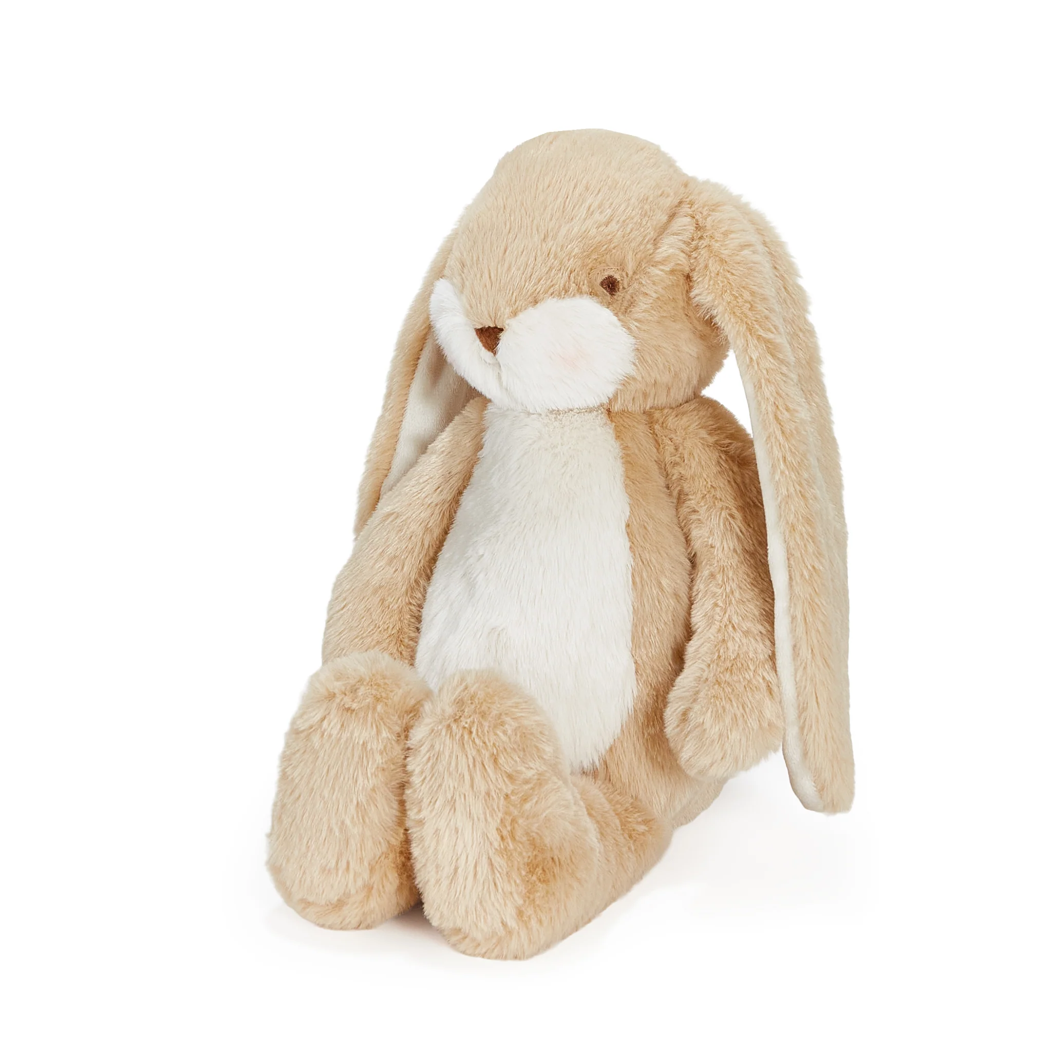 Little 12"  Floppy Nibble Bunny - Almond Joy - Image 3