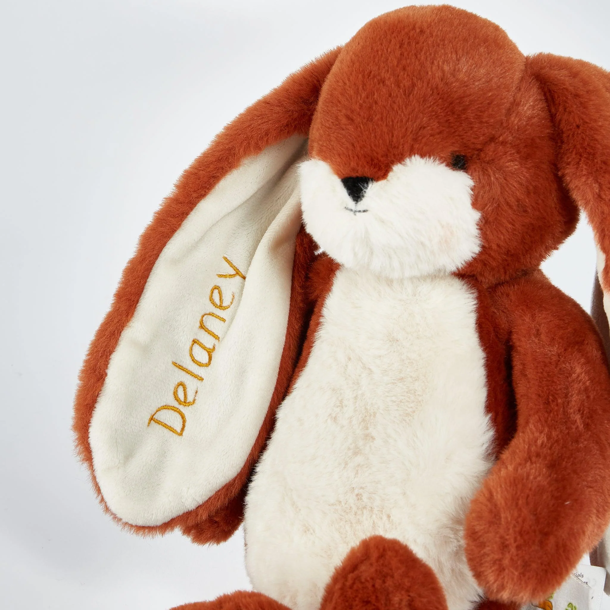 RETIRED - Little Floppy Nibble 12" Bunny - Paprika - Image 5