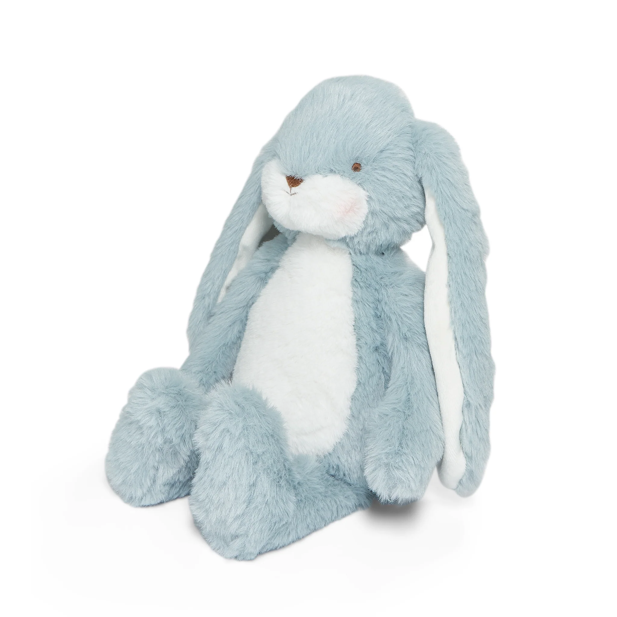 RETIRED - Little 12" Floppy Nibble Bunny - Stormy Blue - Image 3
