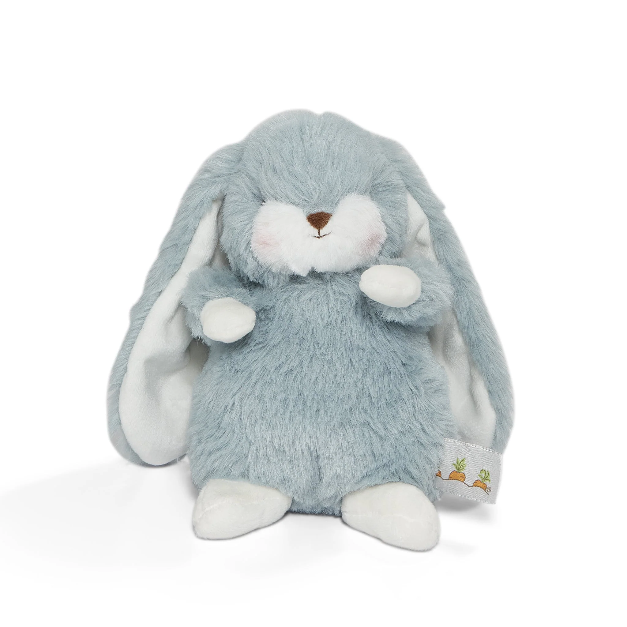 RETIRED - Tiny 8" Nibble Bunny - Stormy Blue