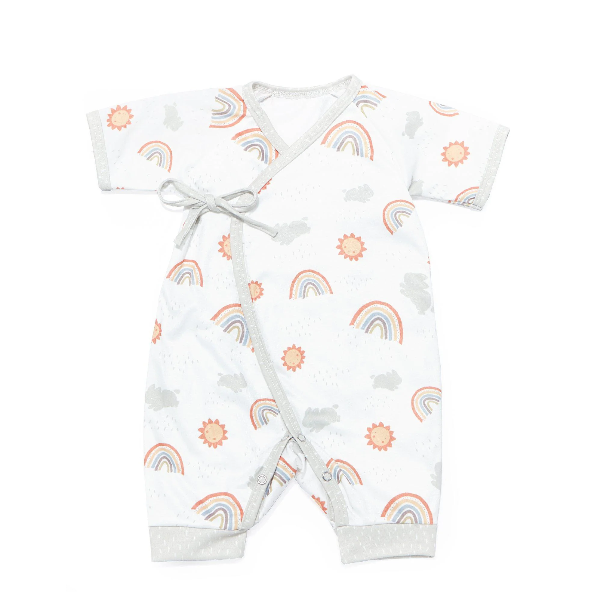 RETIRED - Little Sunshine Kimono Romper and Hat Set - Image 3