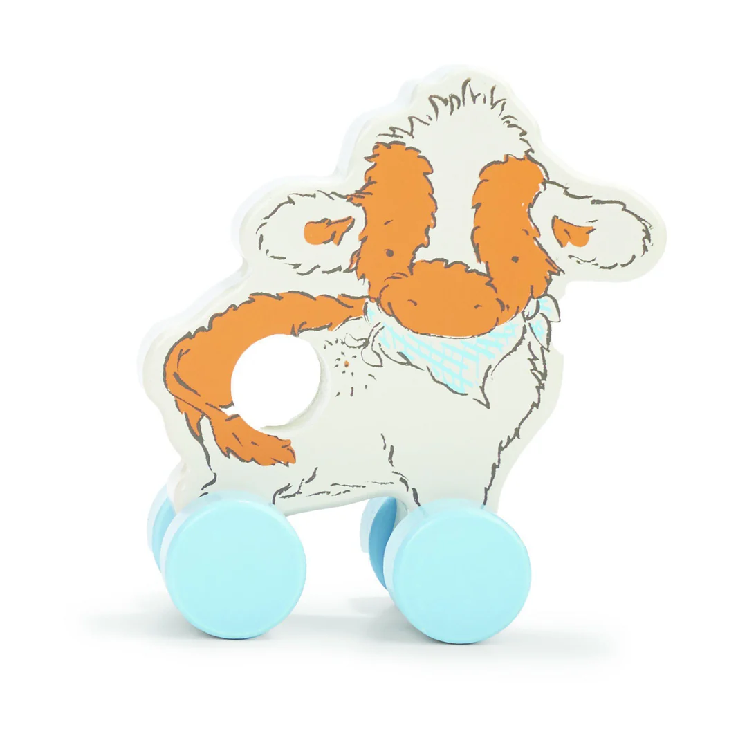 RETIRED - Moo Moo Cow Push Toy