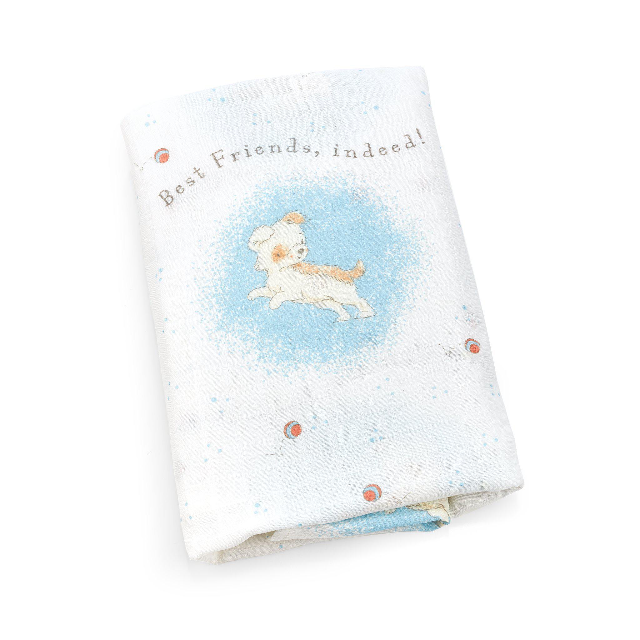 RETIRED - Skipit the Puppy Swaddle Blanket