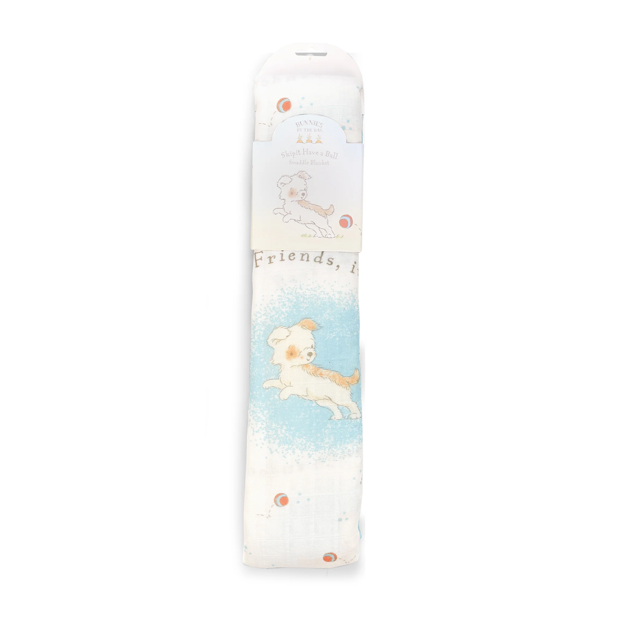 RETIRED - Skipit the Puppy Swaddle Blanket - Image 2