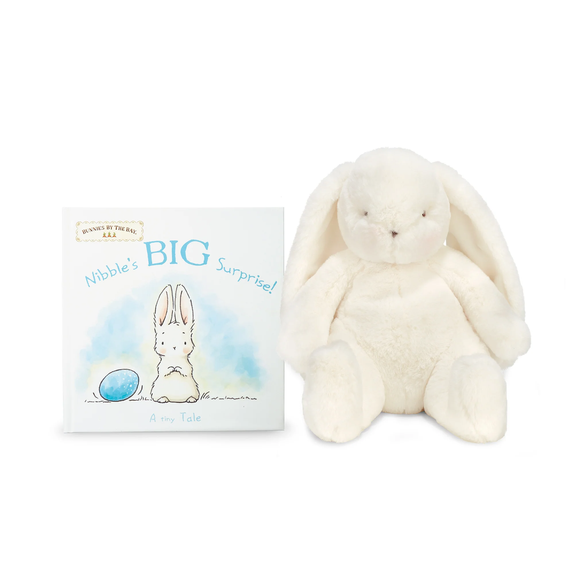 RETIRED - Nibble's Big Surprise Book and Bunny Set