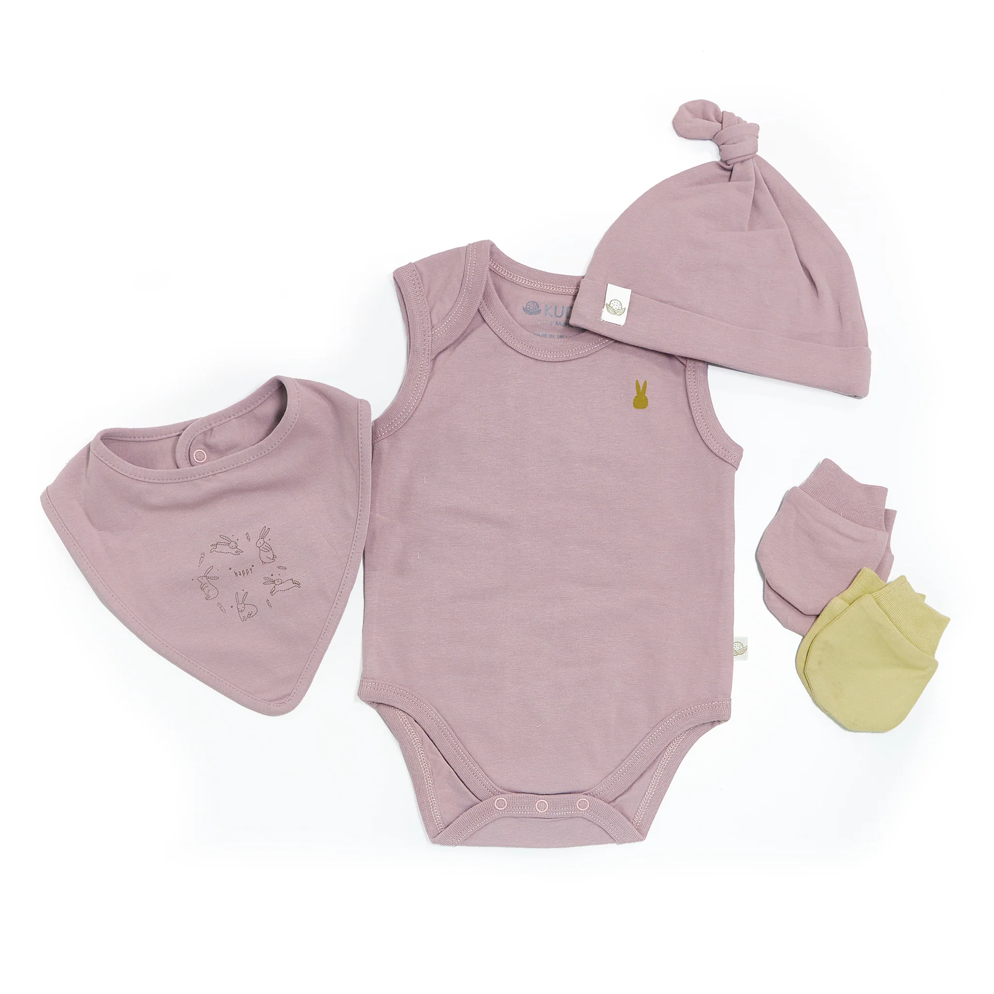 RETIRED - Organic Newborn Essentials Gift Set - Wood Rose